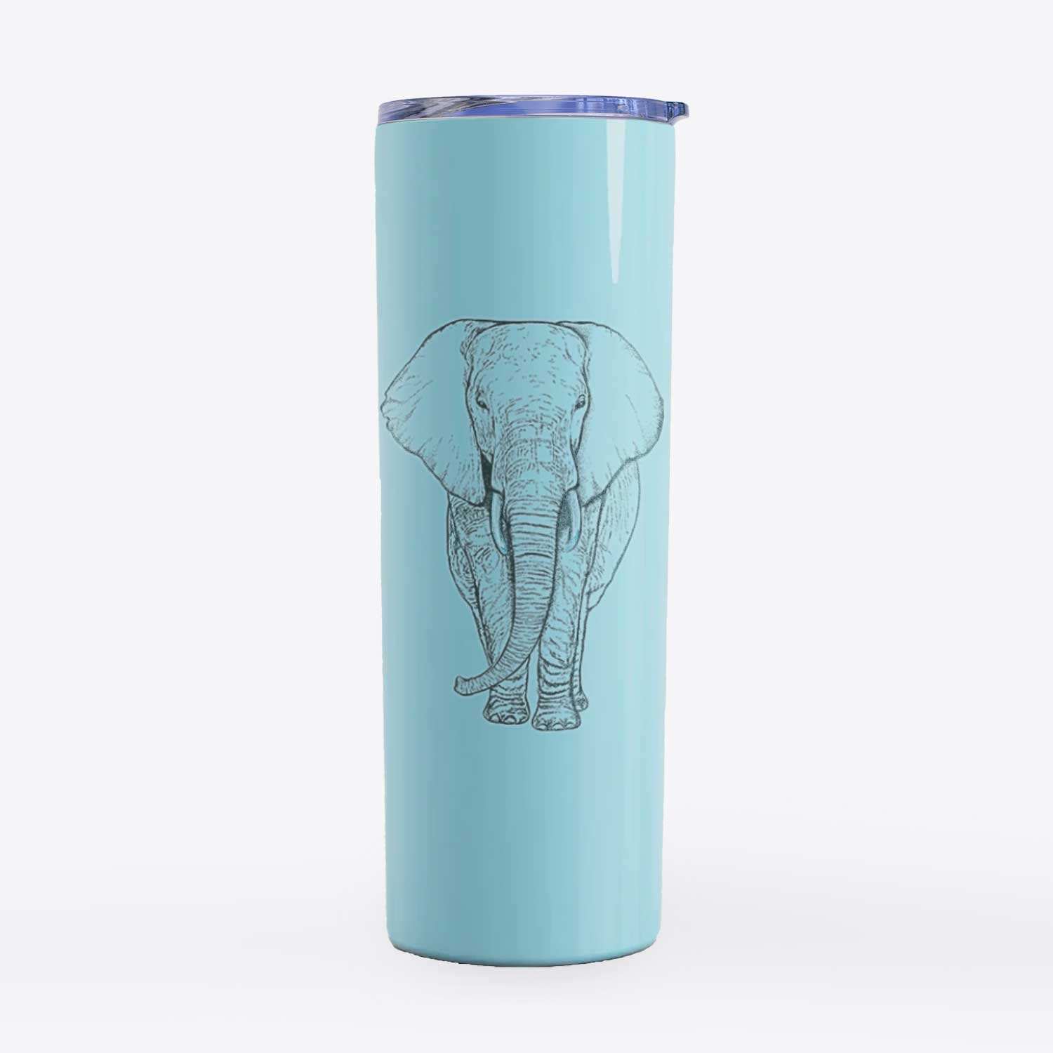 Loxodonta africana - African Elephant - 20oz Skinny Tumbler