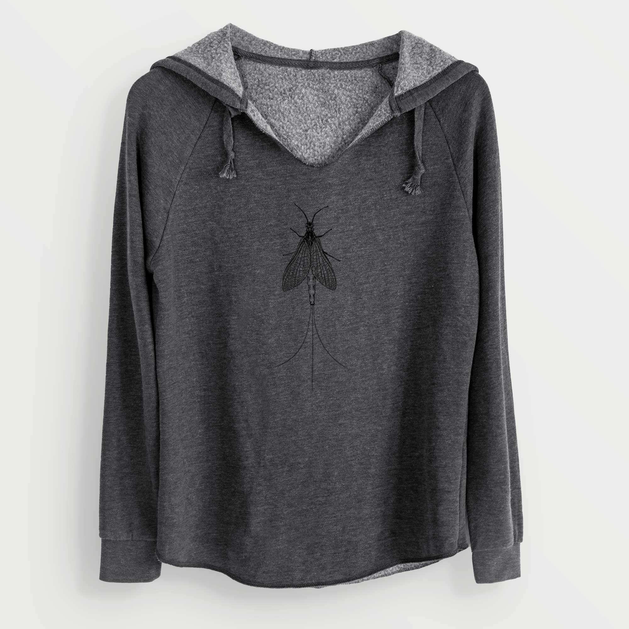 Ephemera Danica - Mayfly - Cali Wave Hooded Sweatshirt