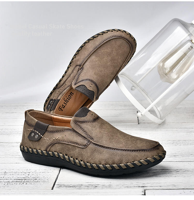 Men's Comfortable and Lightweight Business Leather Shoes