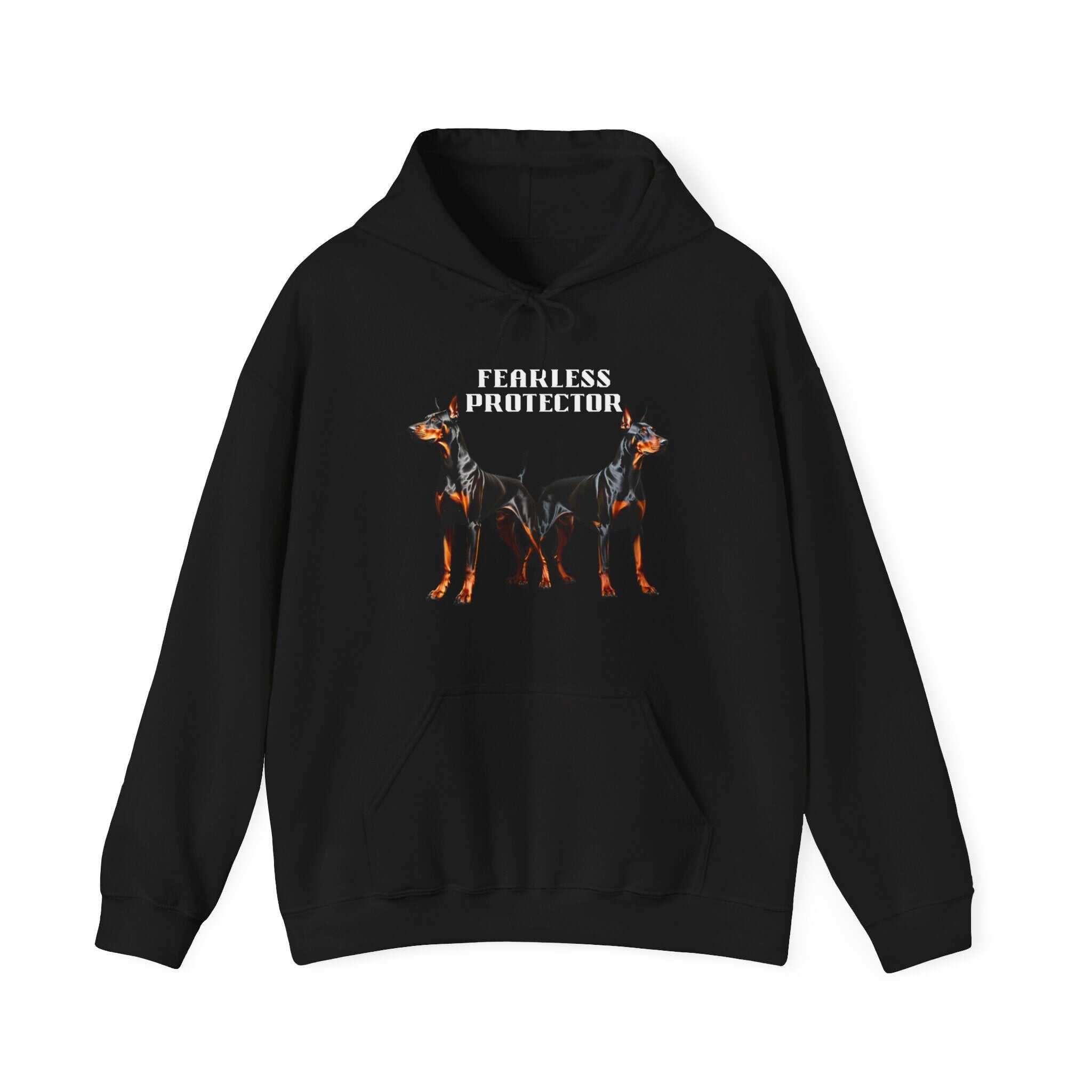 ZCKBDFearless Protector. Unisex Heavy Blend™ Hooded Sweatshirt