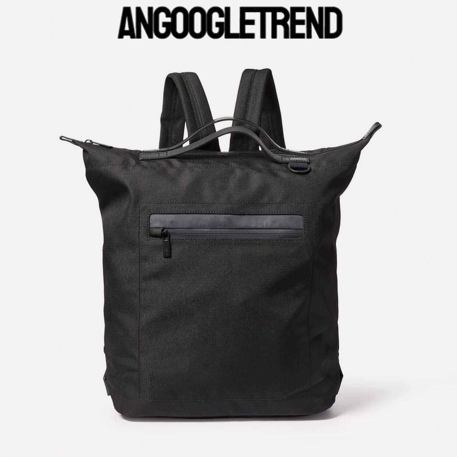Hoy Travel Cycle Recycled Backpack in Black