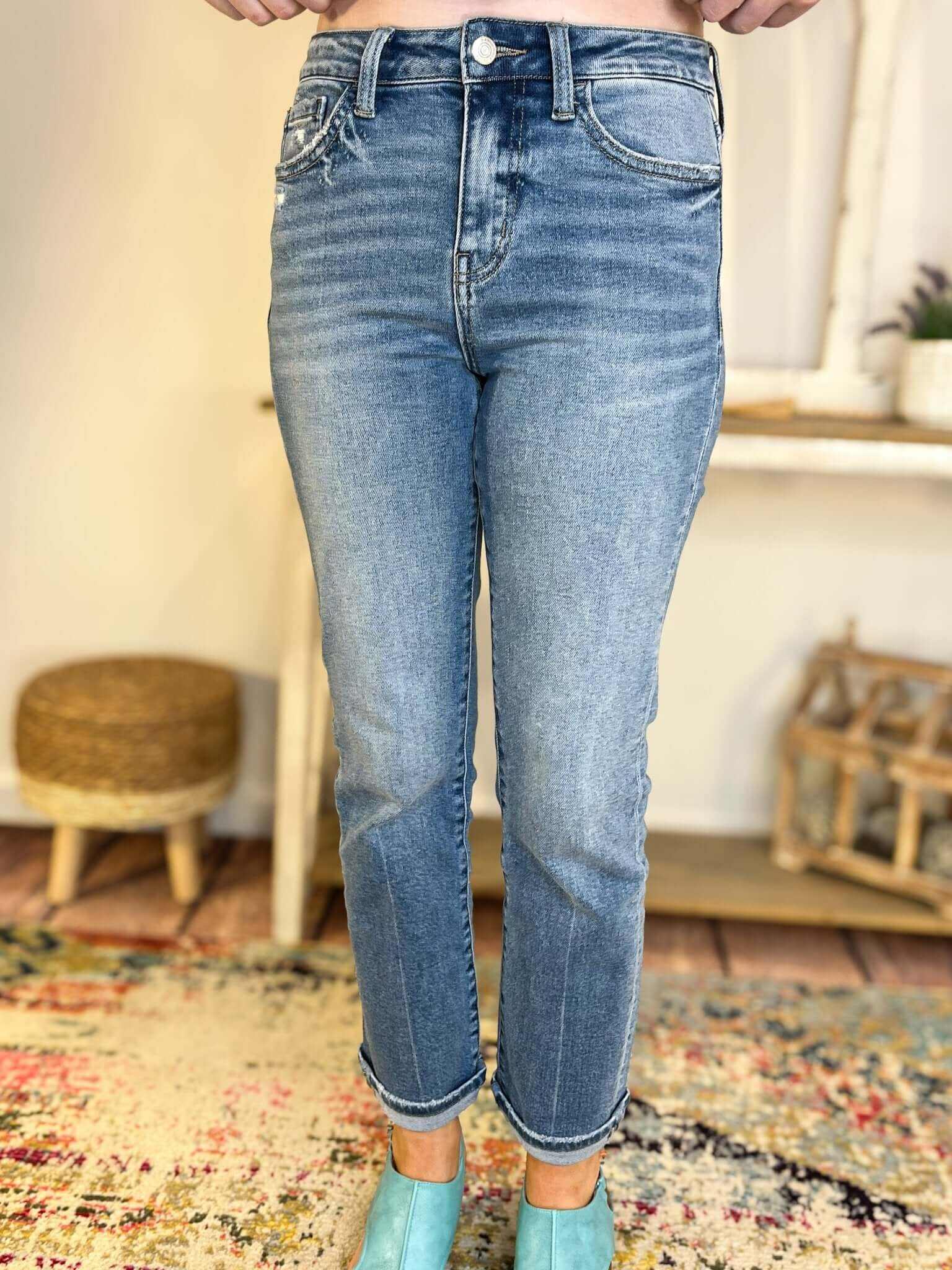 Lovervet by Vervet Apotheosis Slim Straight Jeans