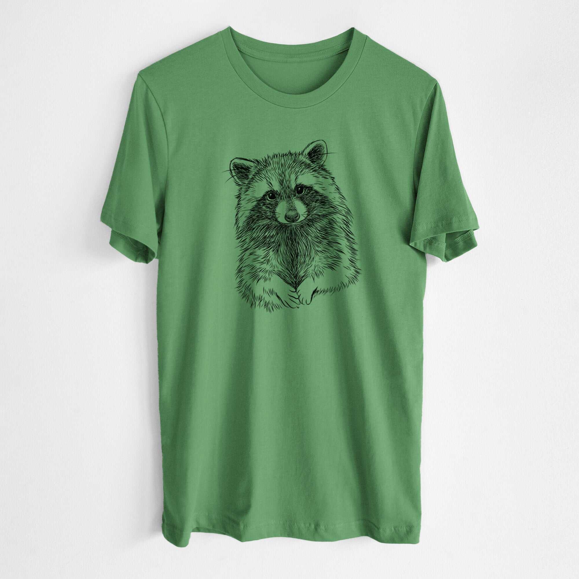Raccoon - Procyon lotor - Lightweight 100% Cotton Unisex Crewneck