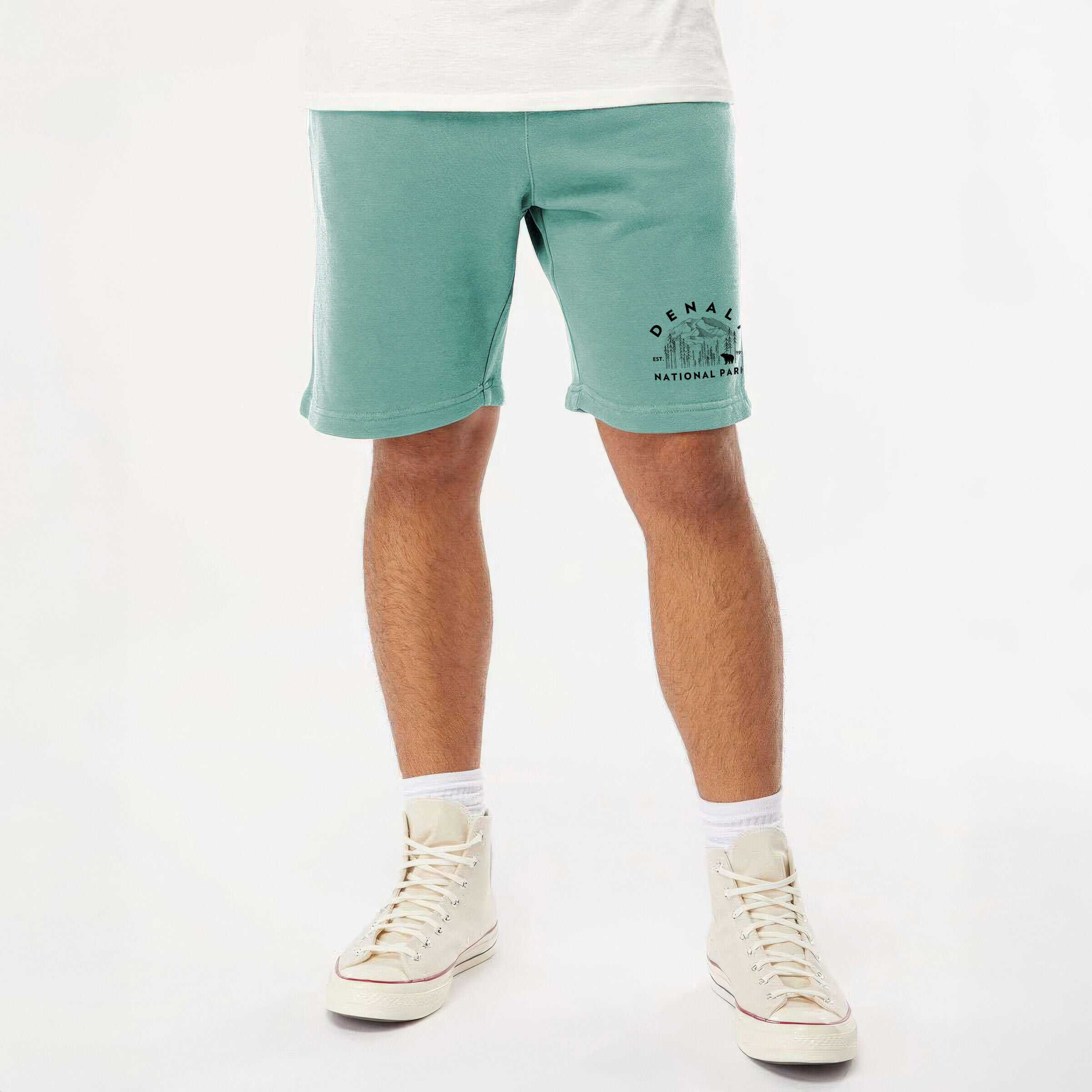 Denali National Park - Unisex Pigment Dyed Shorts
