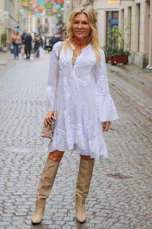 new ruffle tunic dress