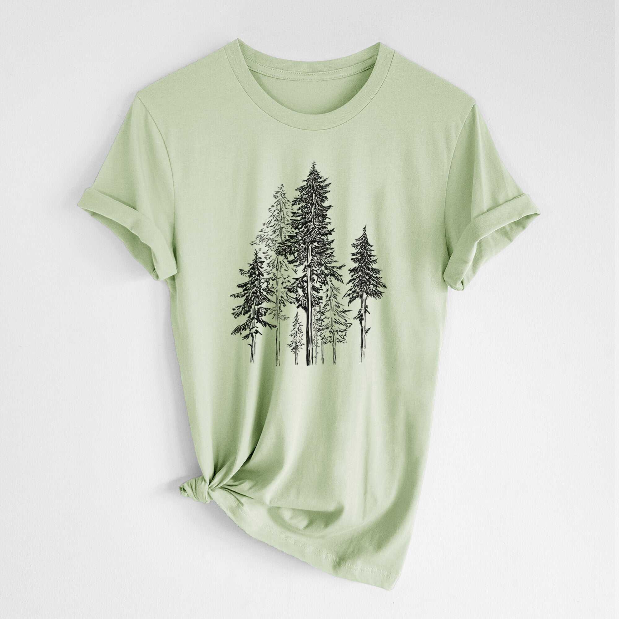 Hemlock Forest - Lightweight 100% Cotton Unisex Crewneck