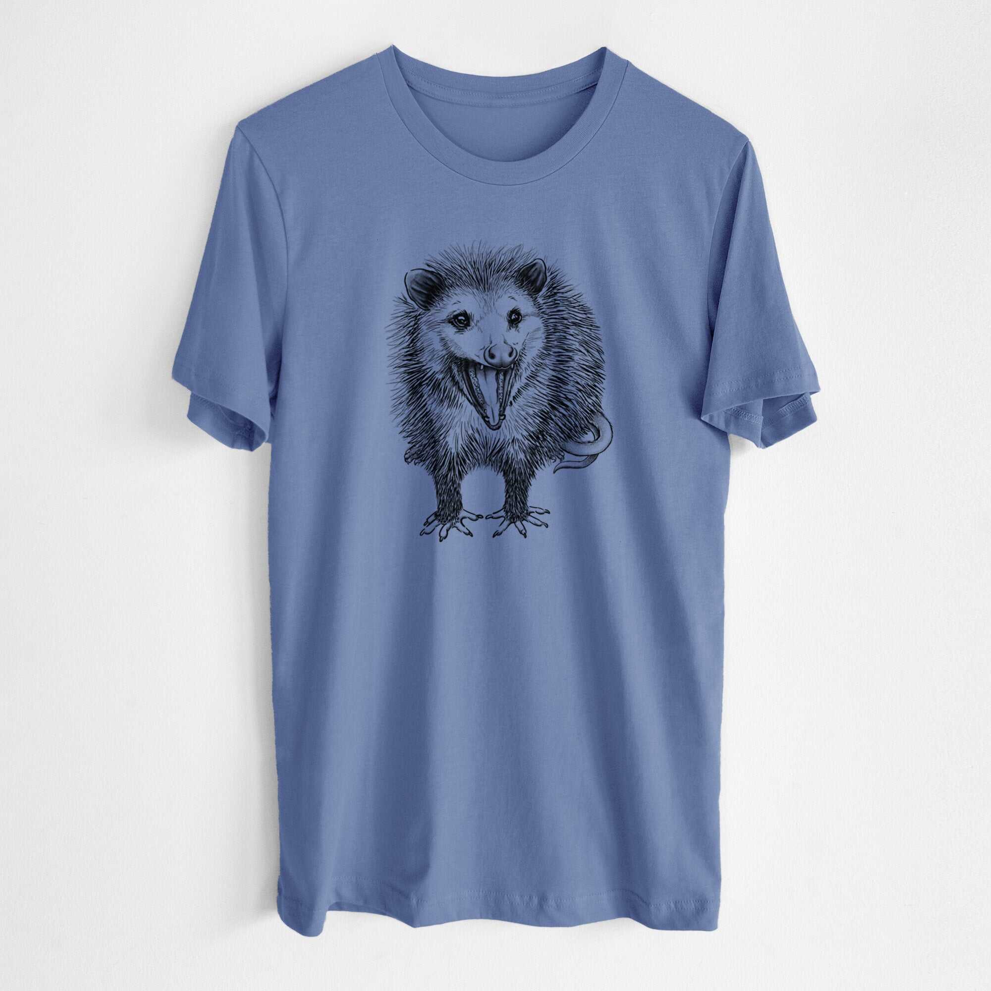Hissing Opossum - Didelphidae - Lightweight 100% Cotton Unisex Crewneck