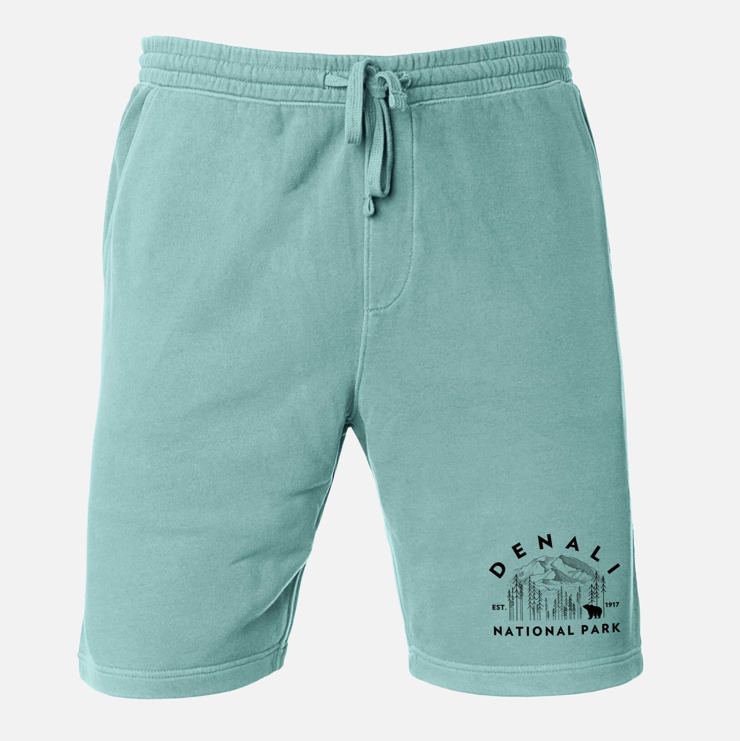 Denali National Park - Unisex Pigment Dyed Shorts