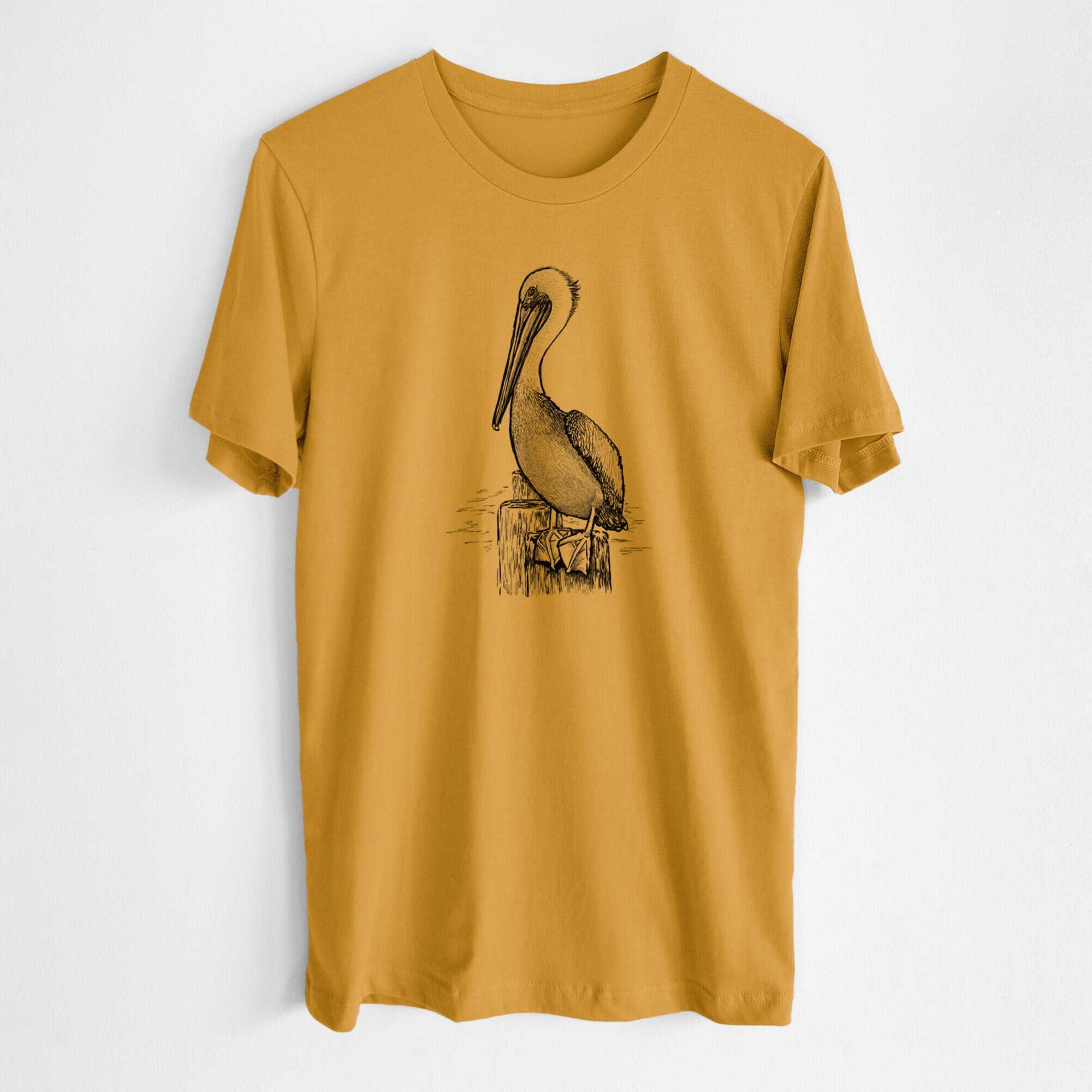 Pelecanus occidentalis - Brown Pelican - Lightweight 100% Cotton Unisex Crewneck