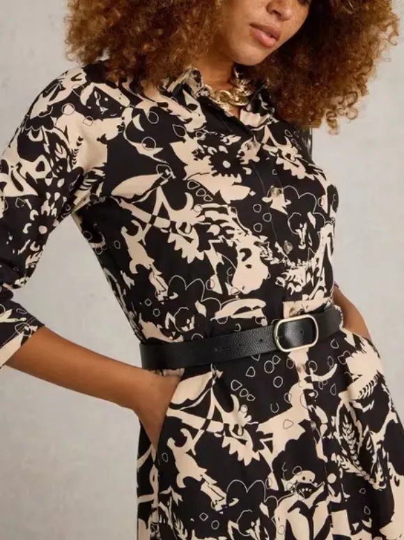 Rua Maxi Jersey Shirt Dress