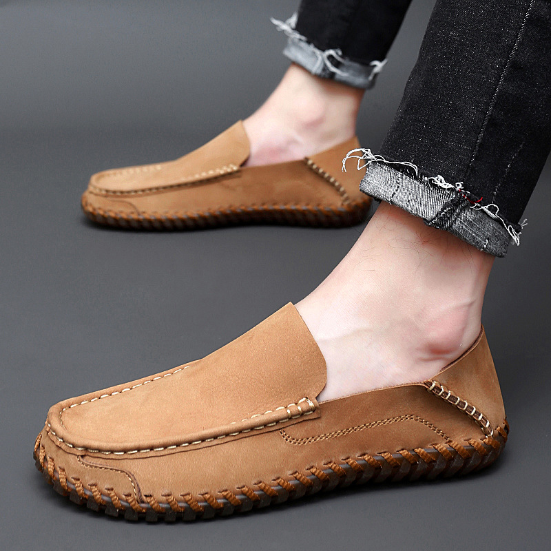 Men's Genuine Leather  Comfortable Lightweight Non-Slip Orthopedic Shoes