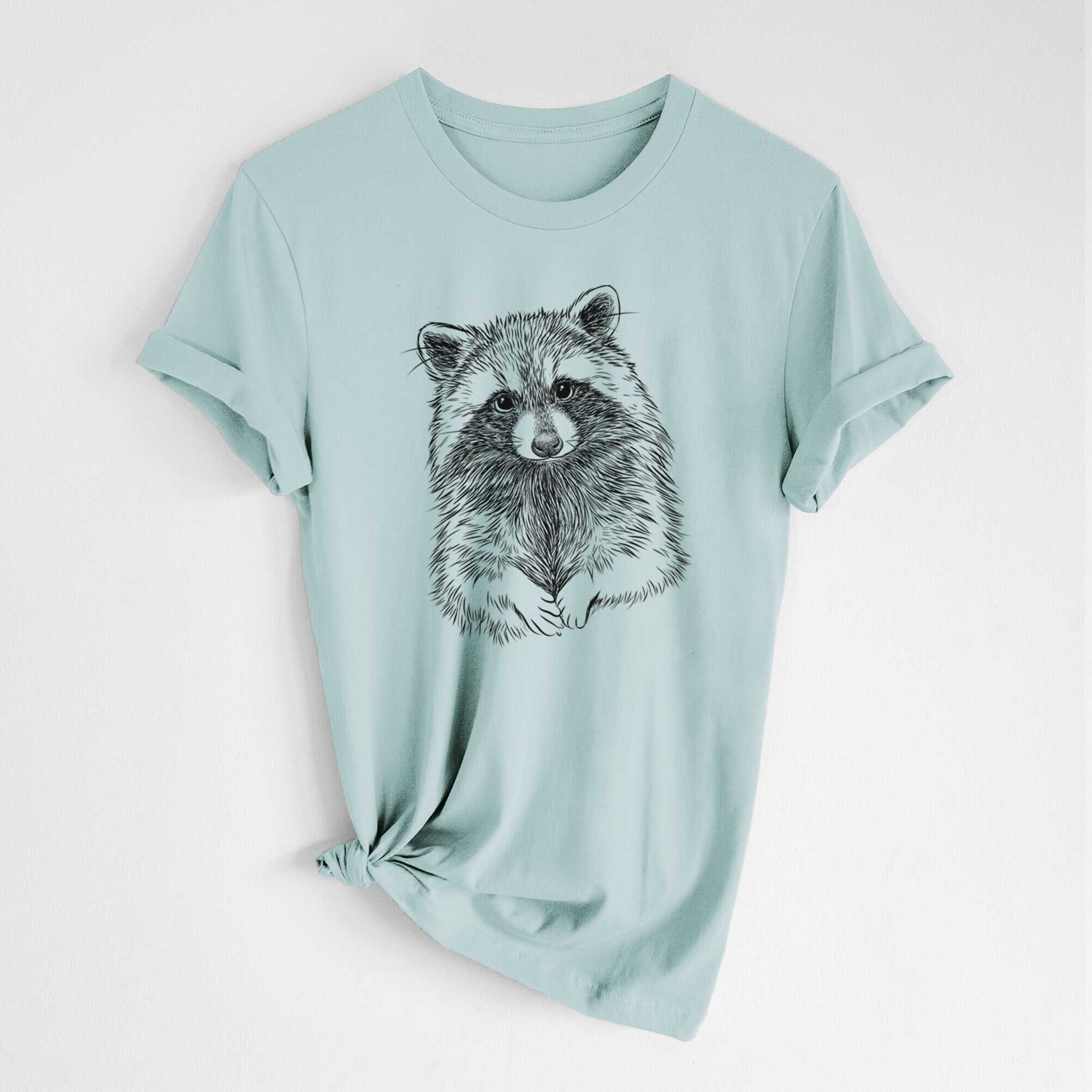 Raccoon - Procyon lotor - Lightweight 100% Cotton Unisex Crewneck
