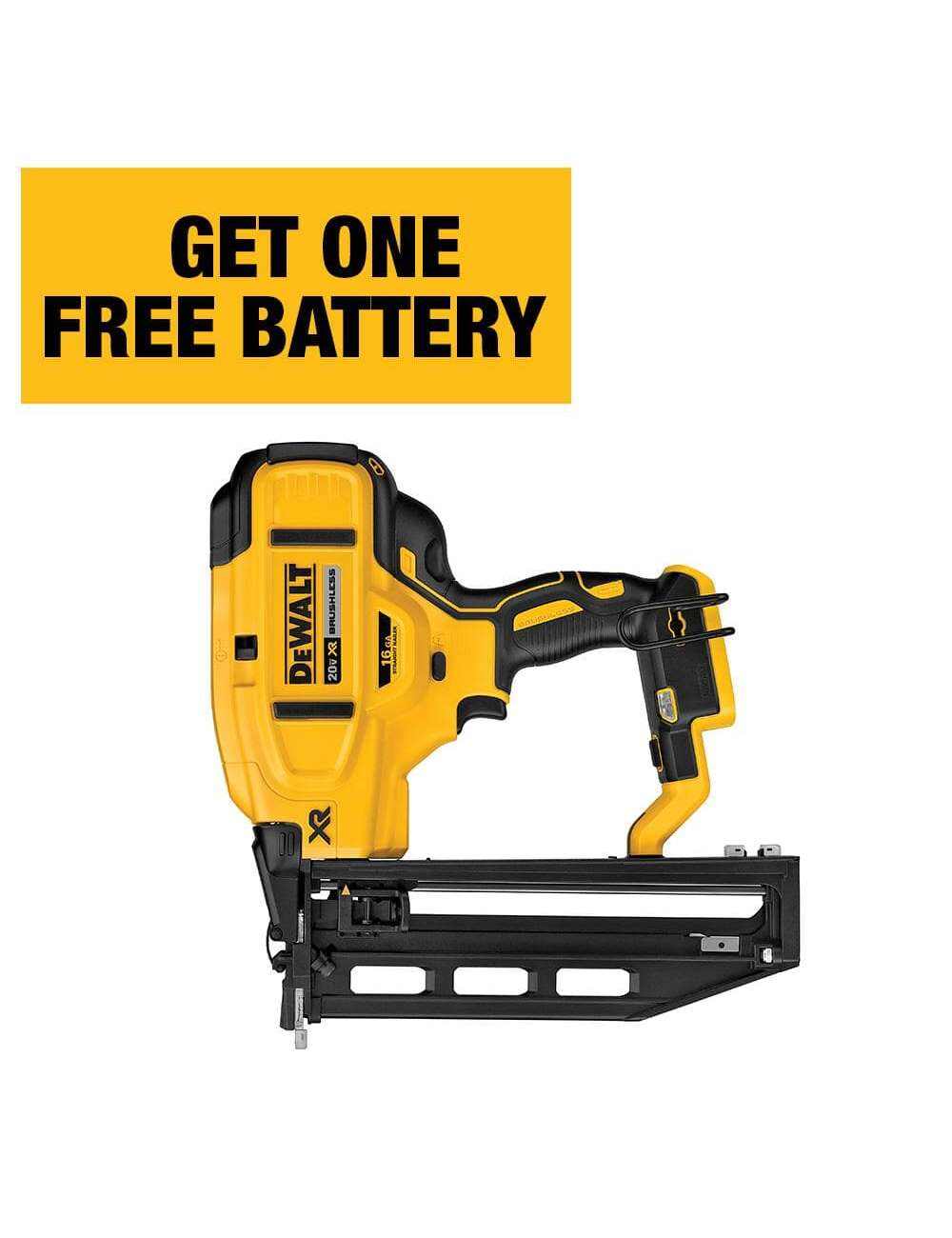 DeWALT, XR, Brad Nailer, Cordless, 20V