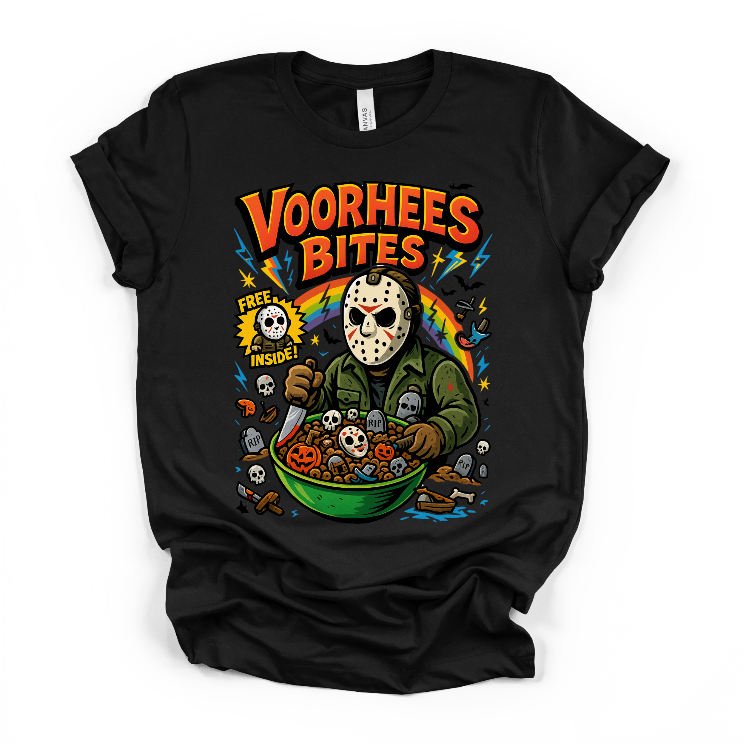 Voorhees Bites Halloween T Shirt