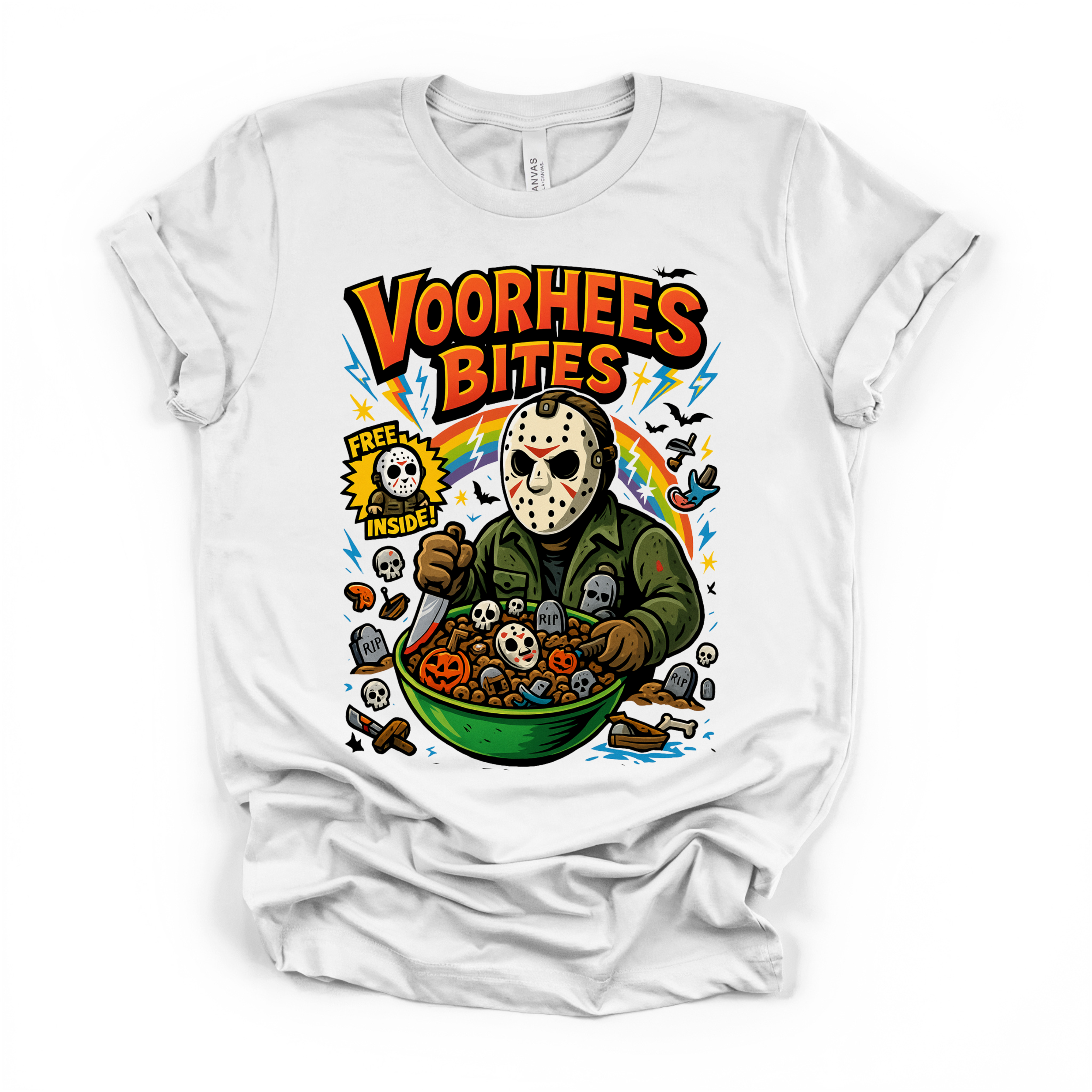 Voorhees Bites Halloween T Shirt