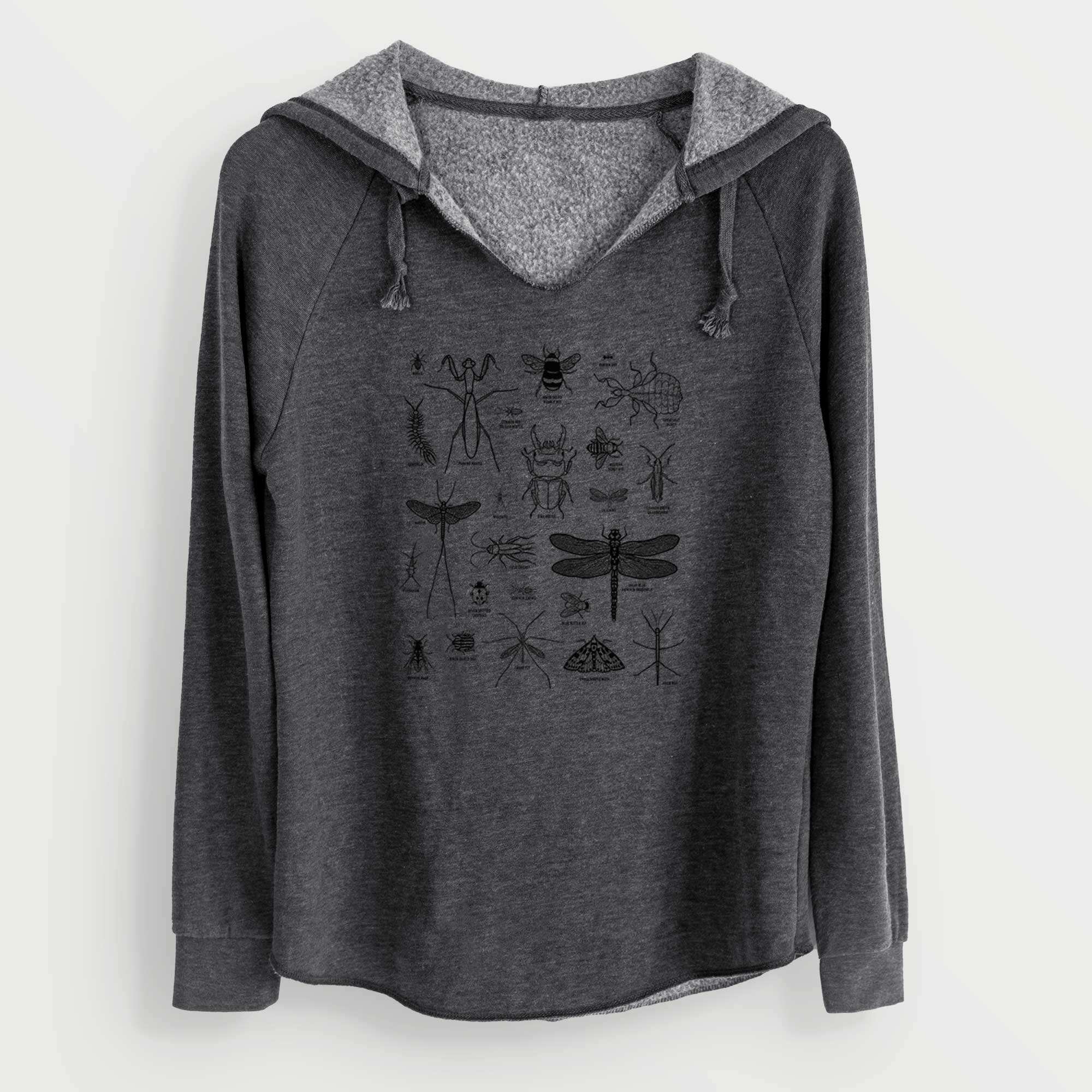 Chart of Arthropods/Insects - Cali Wave Hooded Sweatshirt