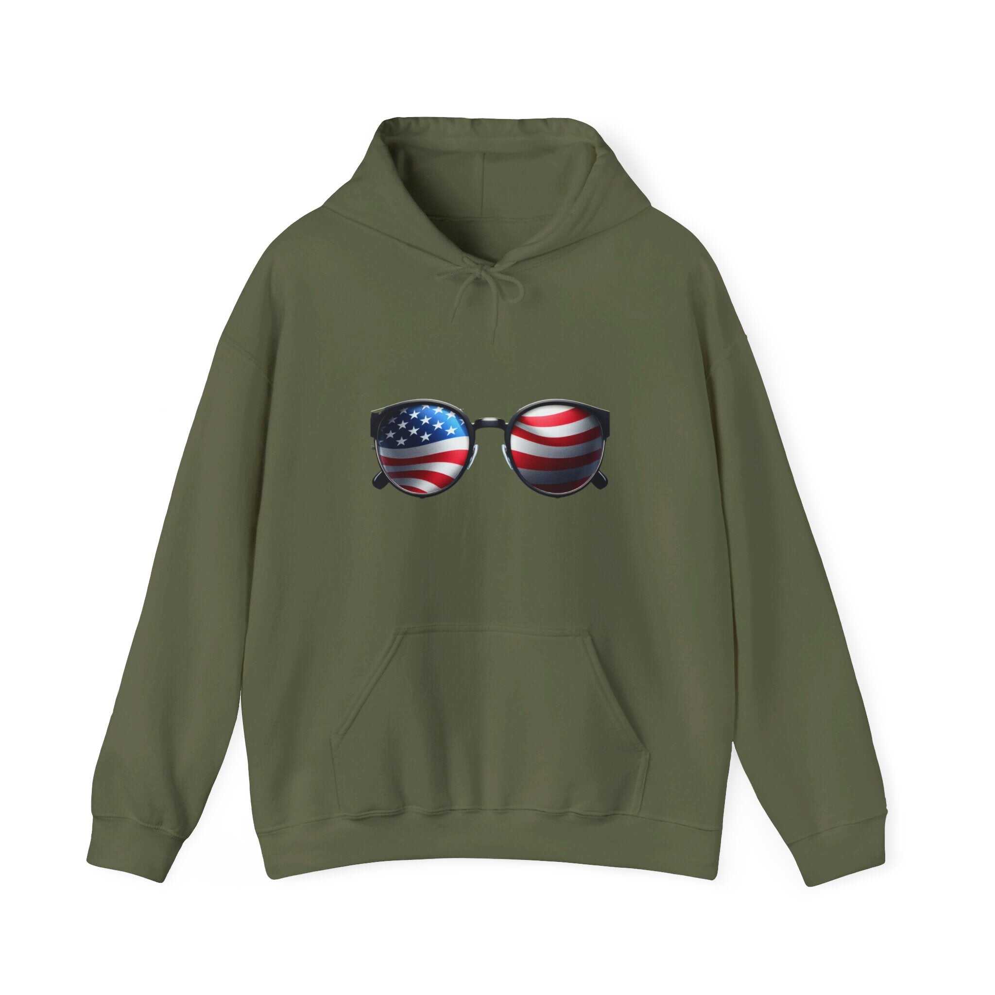 ZCKBDAmerican . Unisex Heavy Blend™ Hooded Sweatshirt