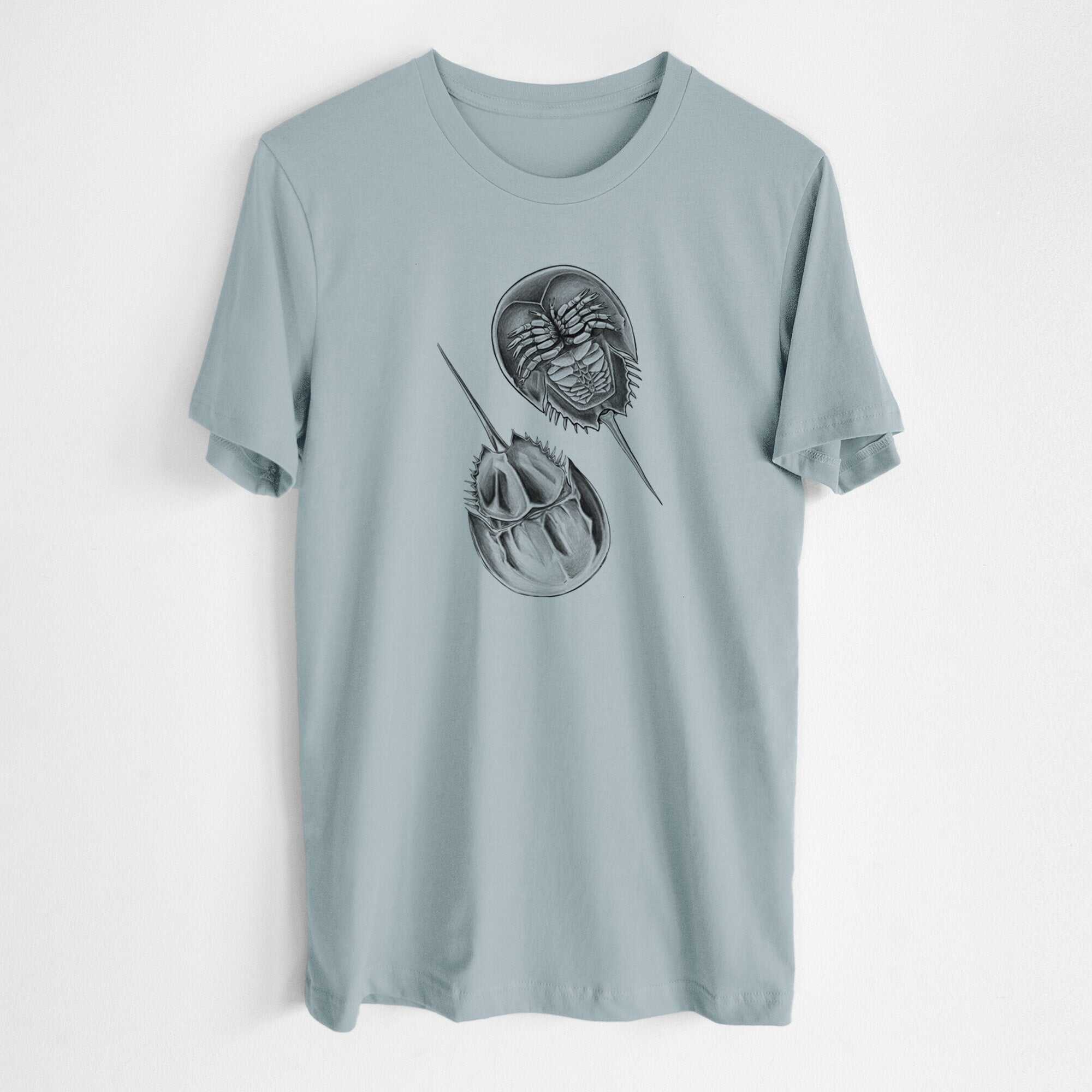 Atlantic Horseshoe Crab - Limulidae polyphemus - Lightweight 100% Cotton Unisex Crewneck