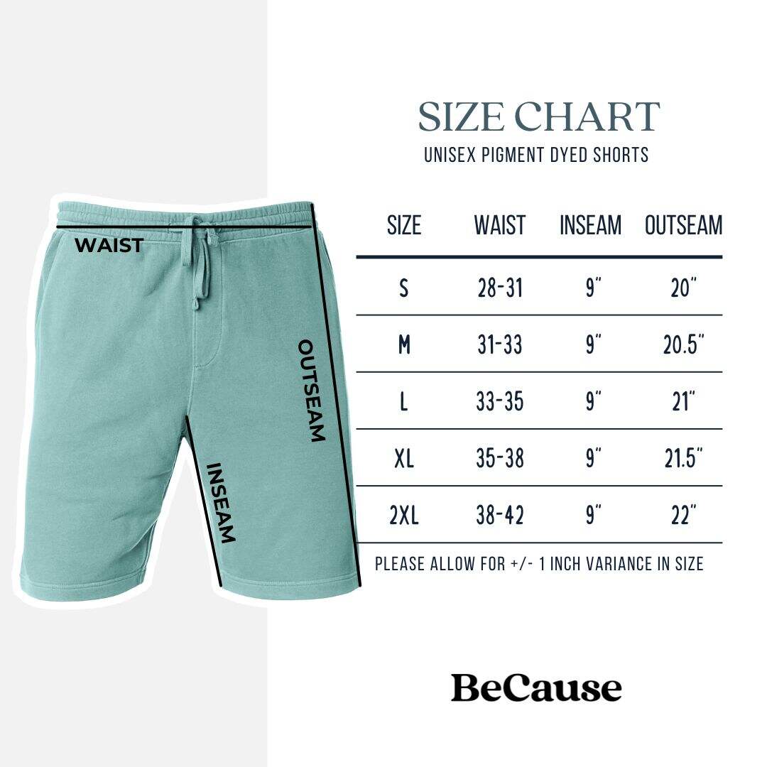 Denali National Park - Unisex Pigment Dyed Shorts