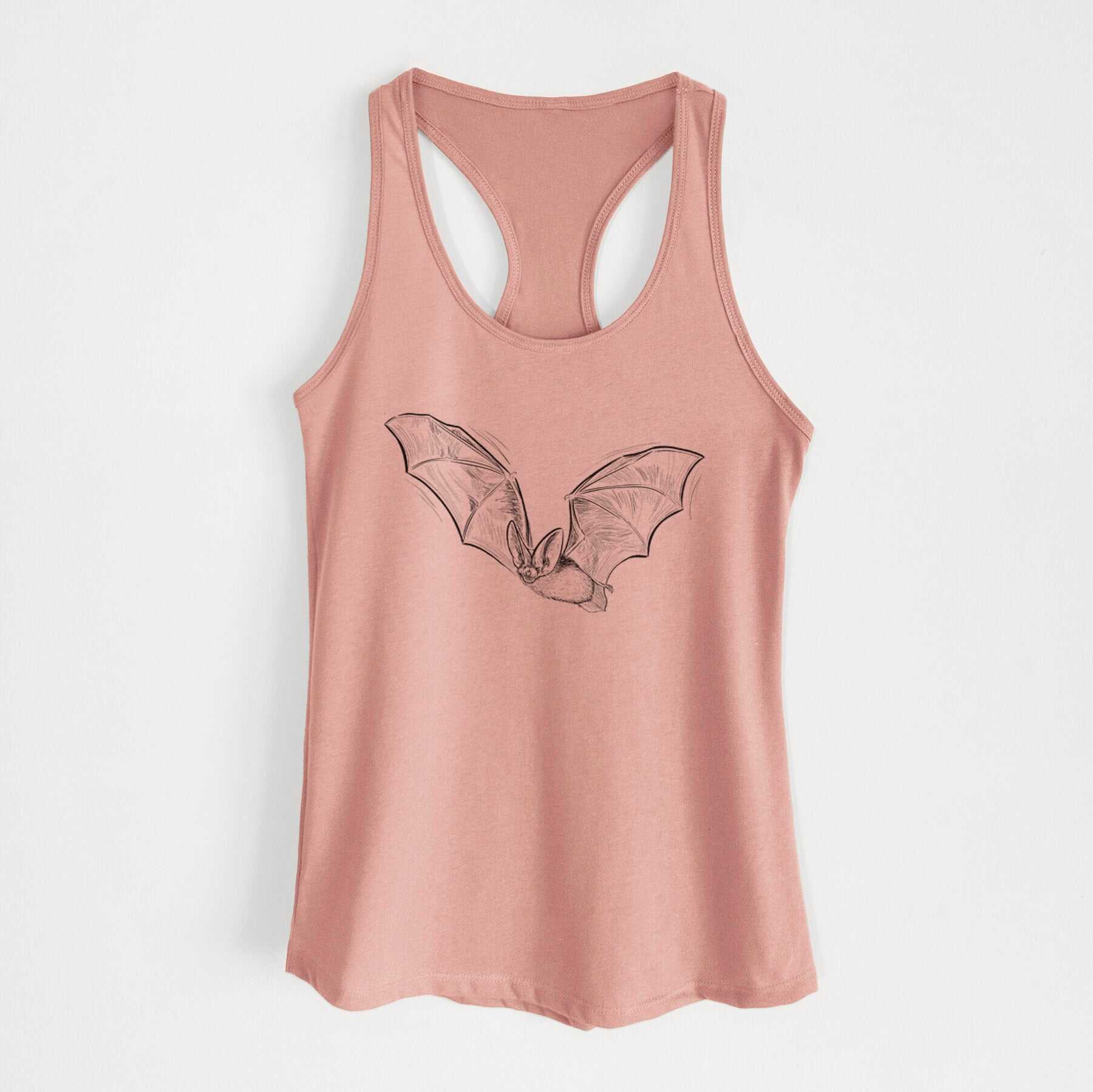 Spotted Bat - Euderma maculatum - Women's Racerback Tanktop