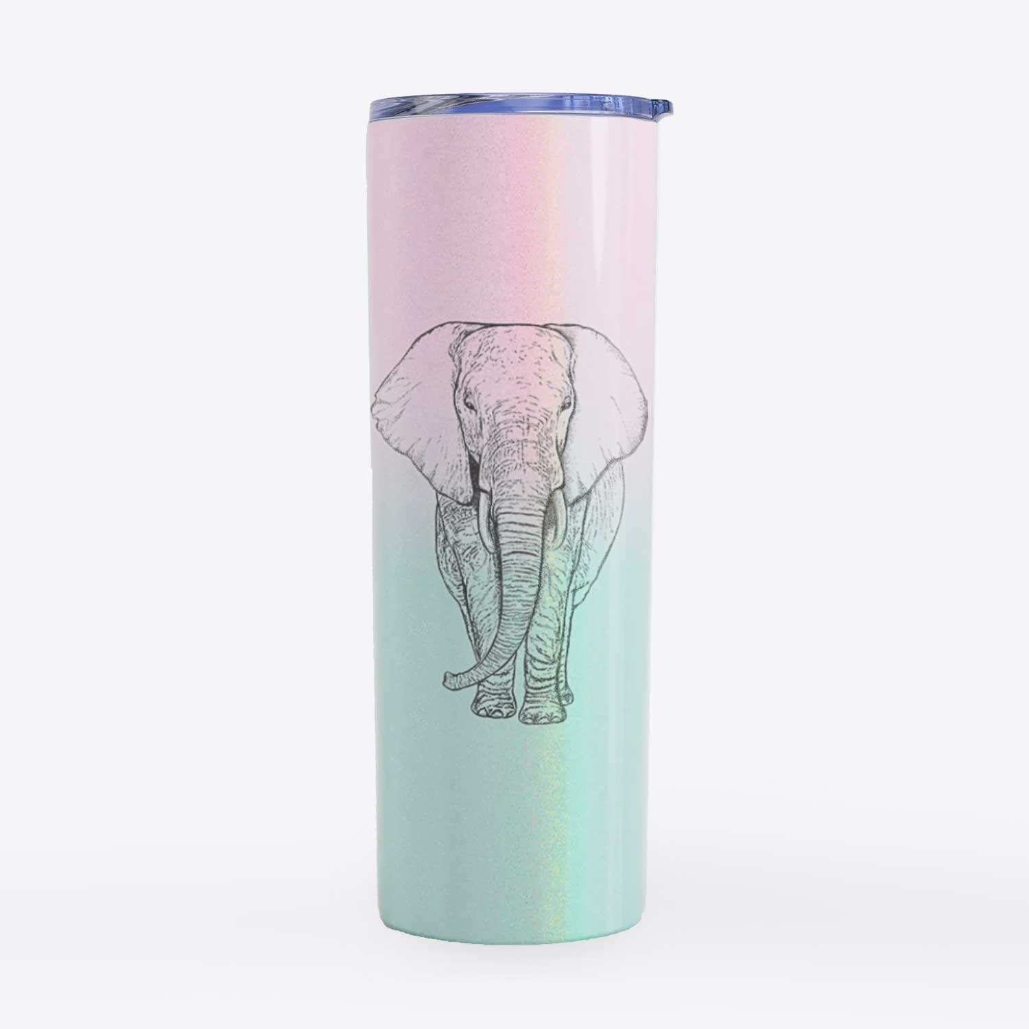 Loxodonta africana - African Elephant - 20oz Skinny Tumbler