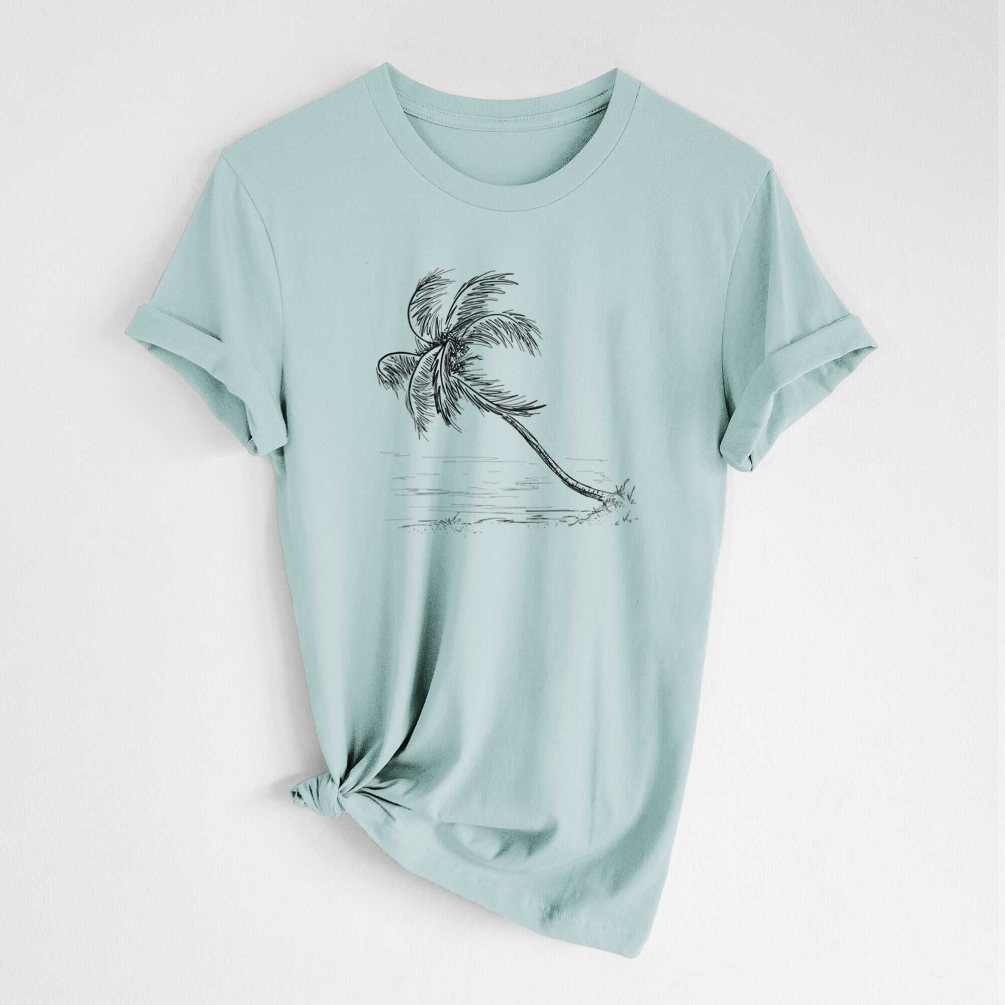 Coconut Palm - Cocos nucifera - Lightweight 100% Cotton Unisex Crewneck