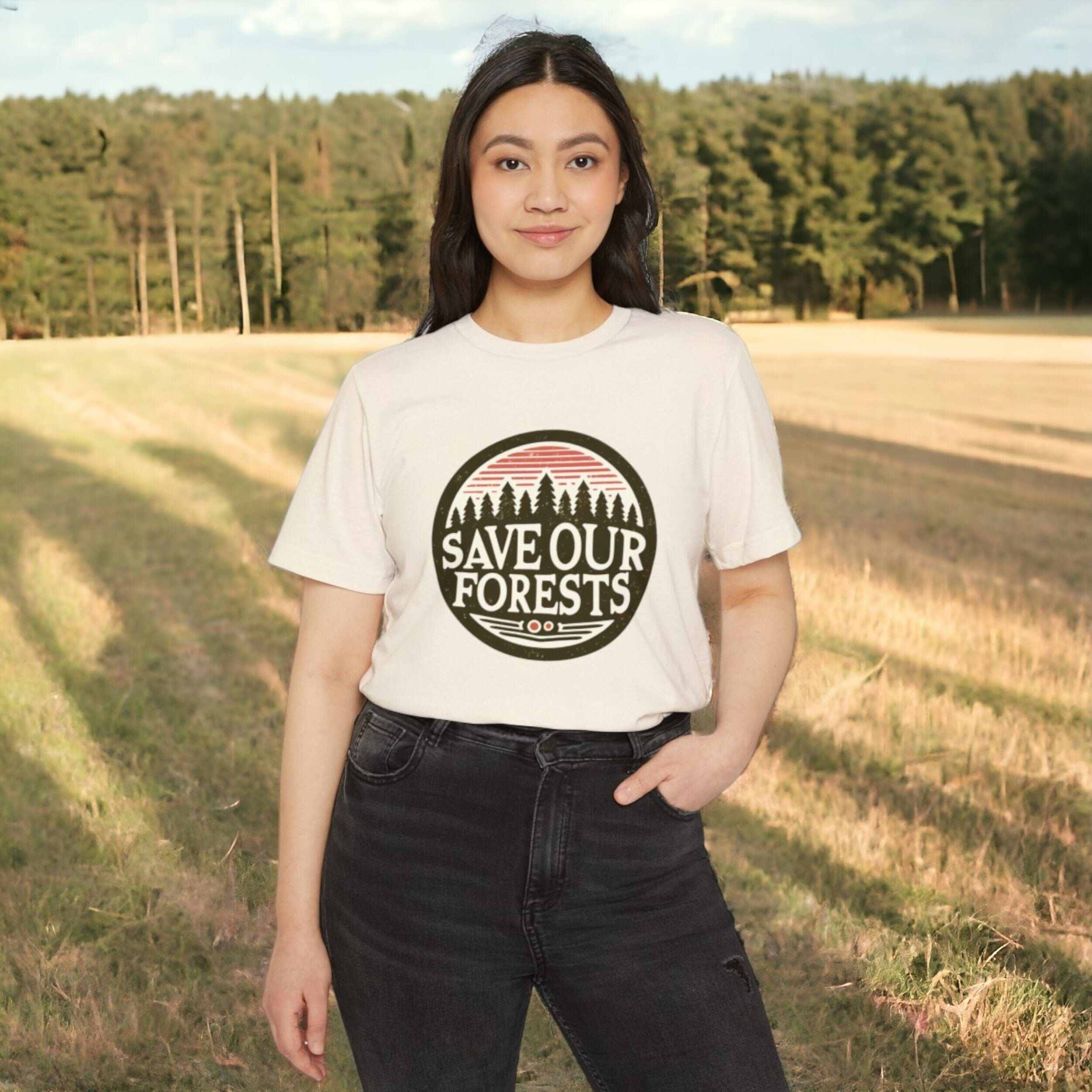 Save Our Forests, Recycled Organic T-Shirt