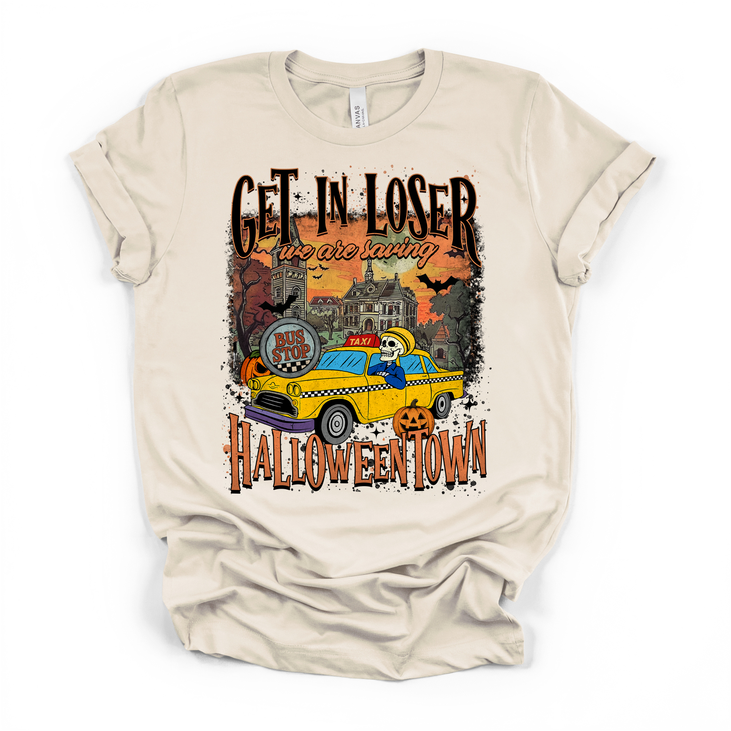 Get In Loser We Are Saving Halloween Town T Shirt