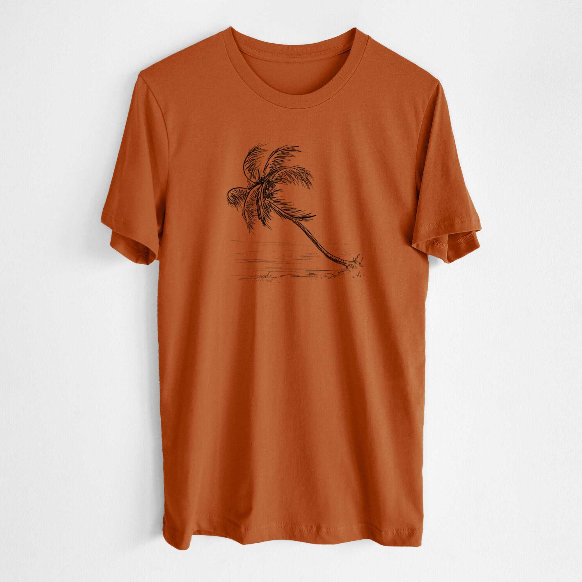 Coconut Palm - Cocos nucifera - Lightweight 100% Cotton Unisex Crewneck