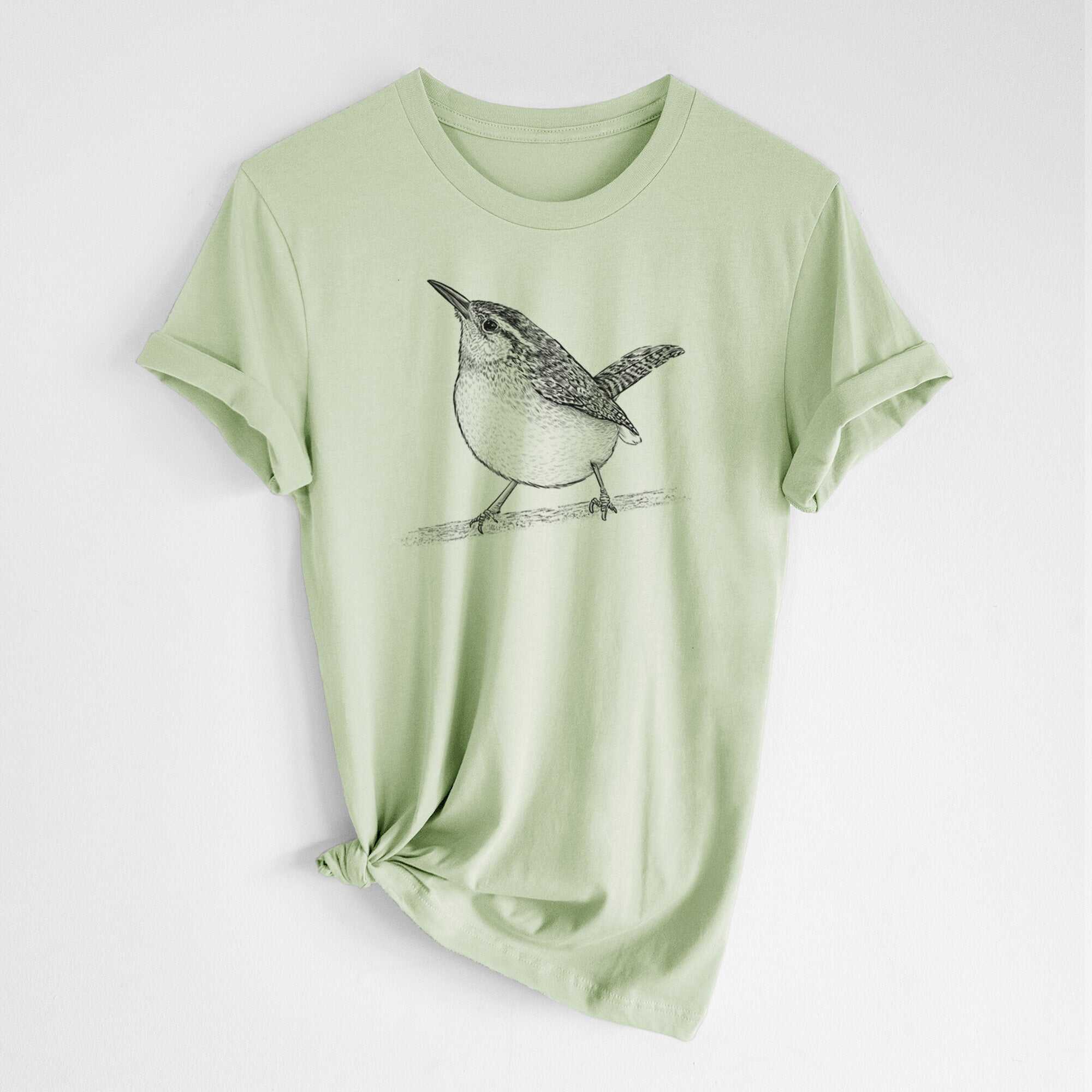 Carolina Wren - Thryothorus ludovicianus - Lightweight 100% Cotton Unisex Crewneck