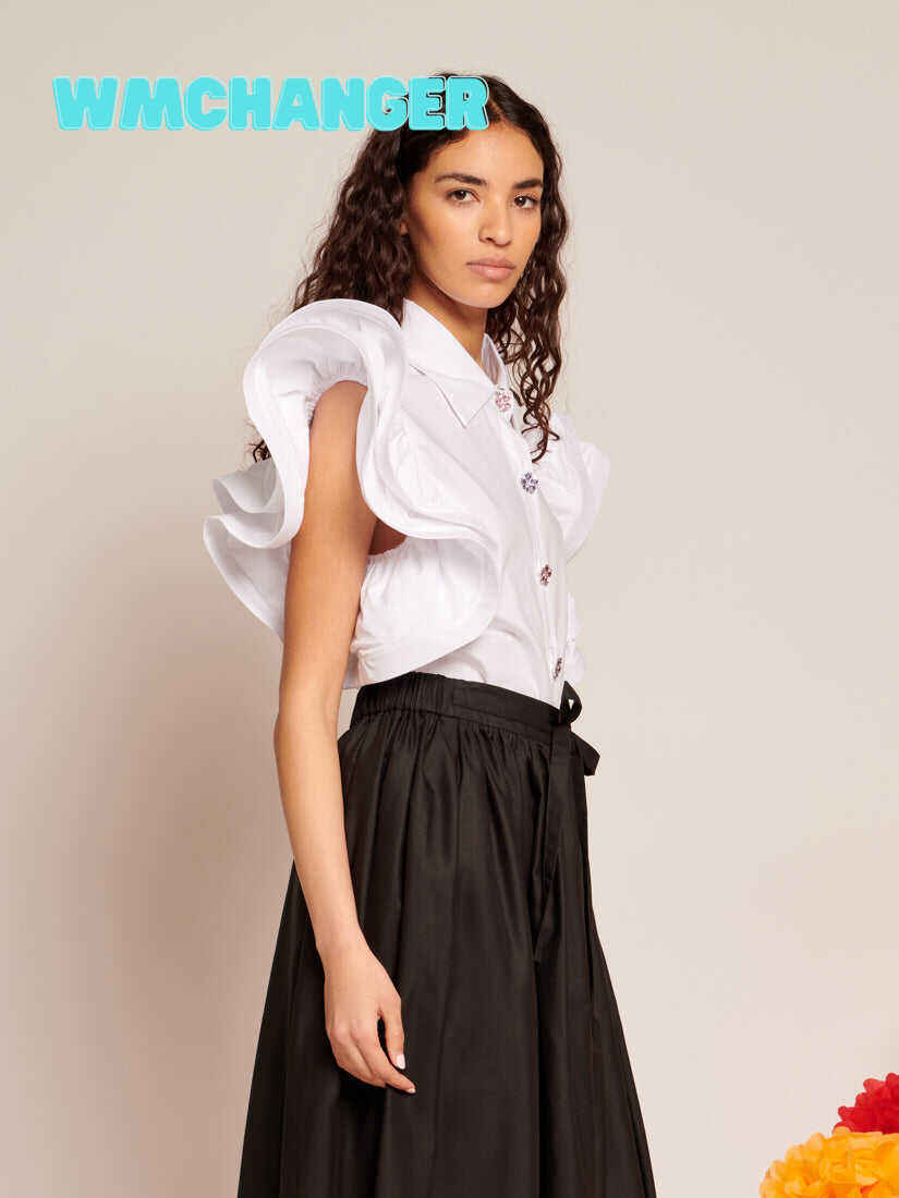 Gabriel Ruffles Blouse