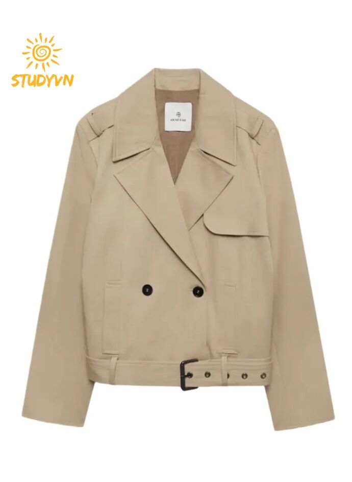 Studyvn Greer Jacket in Taupe