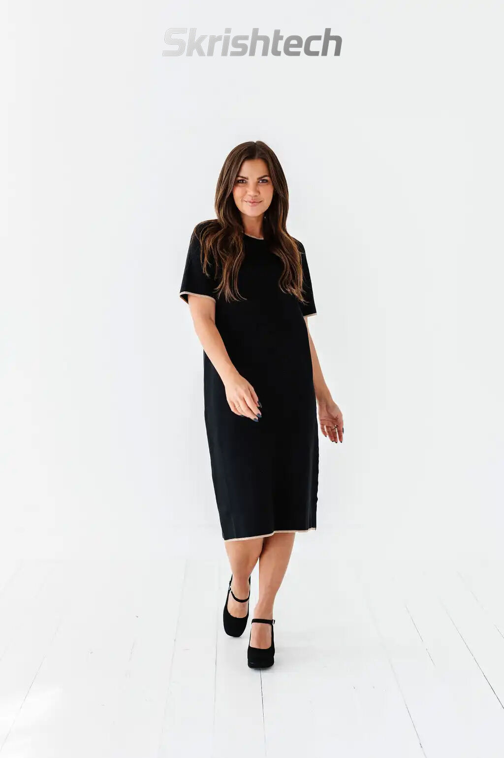 Esther Sweater Dress - Size Small Left