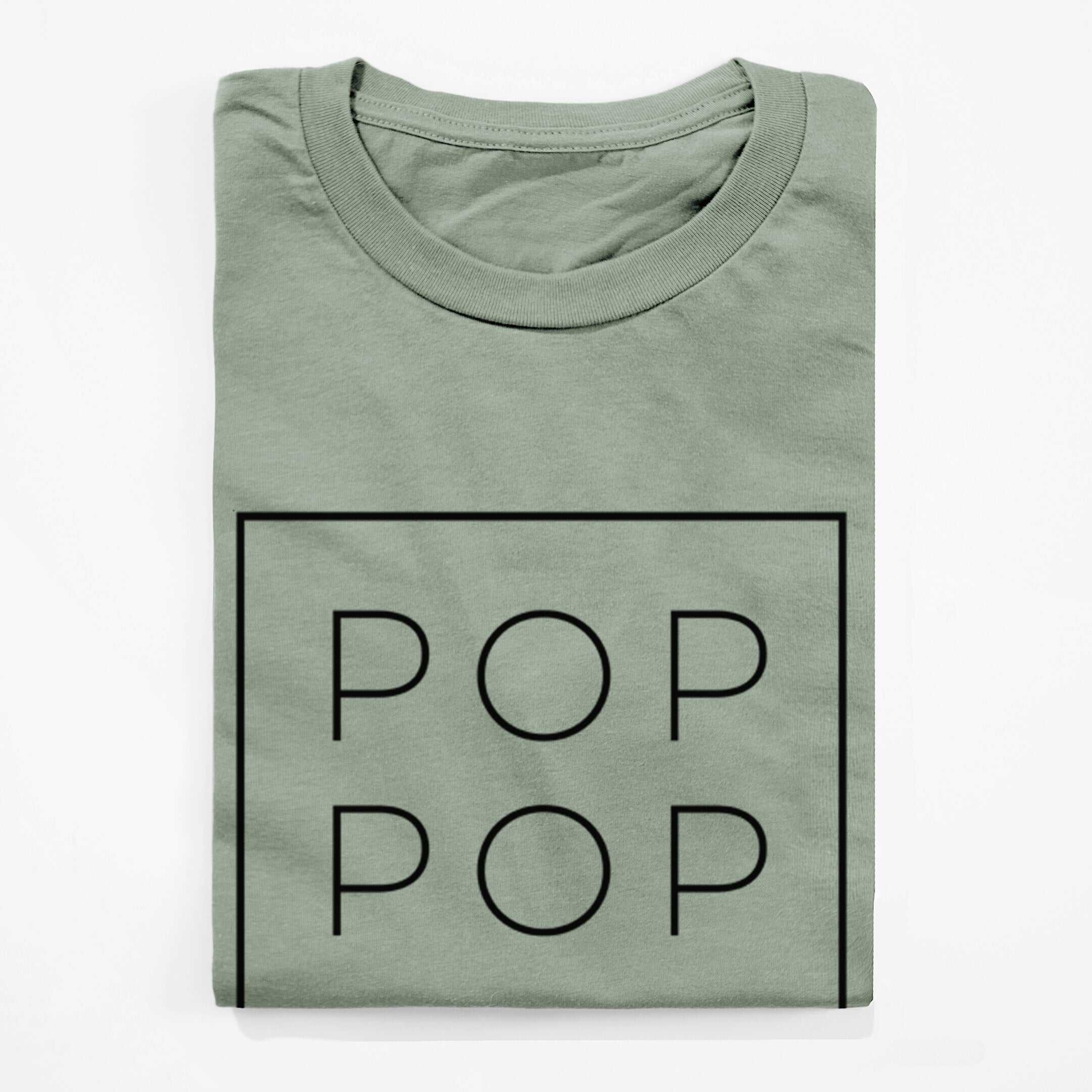 Pop Pop Boxed - Lightweight 100% Cotton Unisex Crewneck