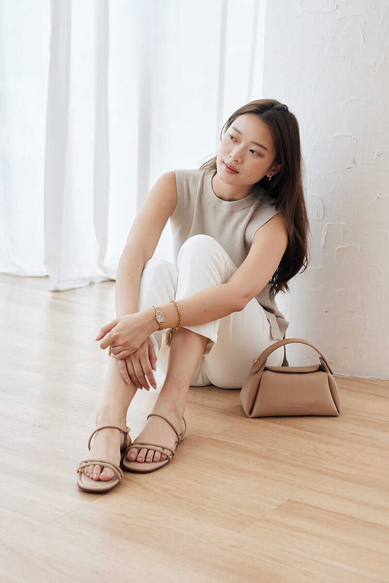 Jamie Sandals in Nude