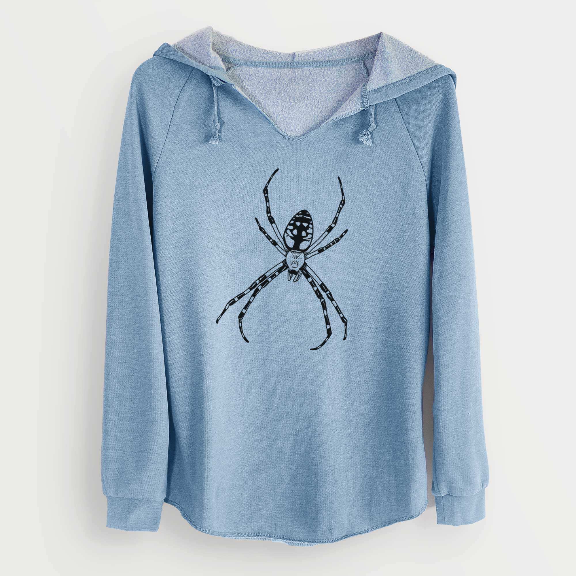 Argiope aurantia - Yellow Garden Spider - Cali Wave Hooded Sweatshirt