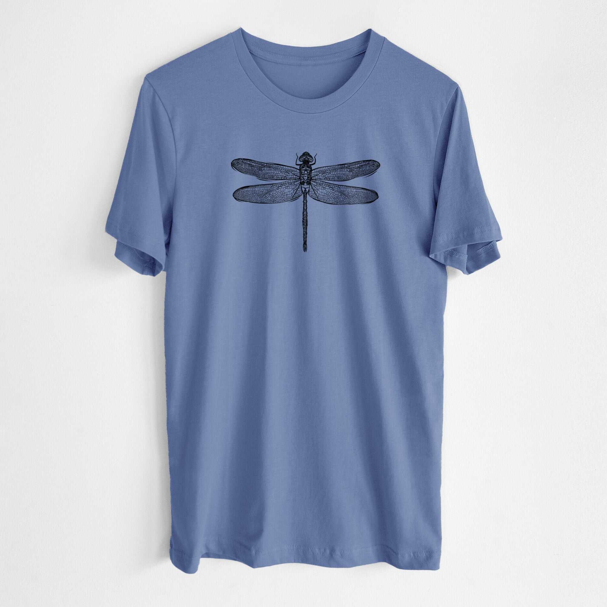Anax Junius - Green Darner Dragonfly - Lightweight 100% Cotton Unisex Crewneck