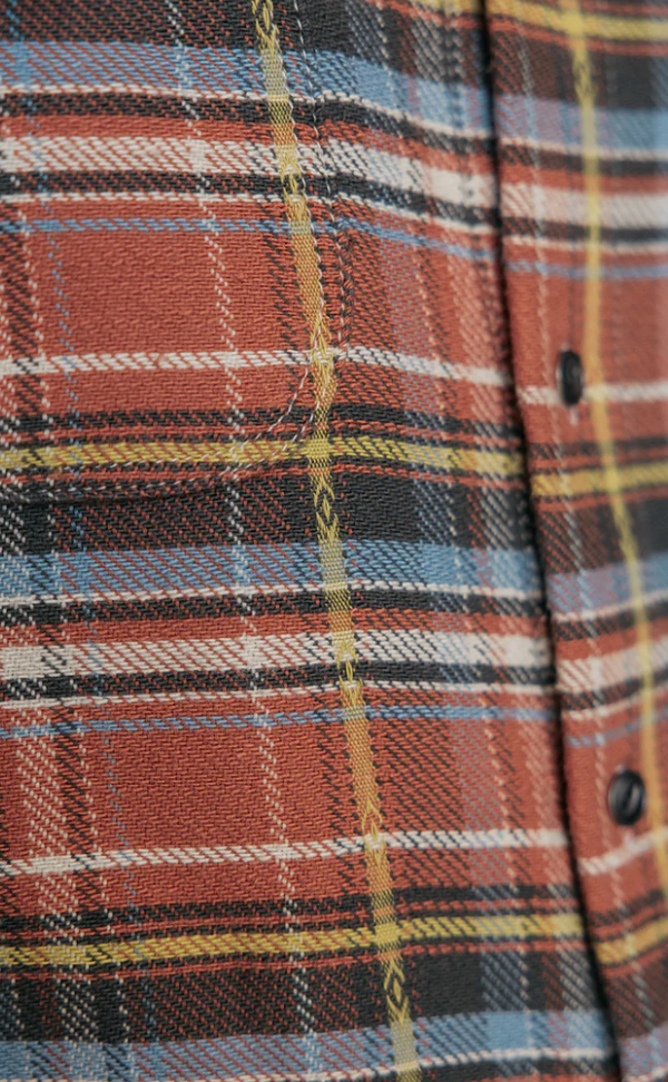 Kato Vintage Plaid 'The Brace' Shirt