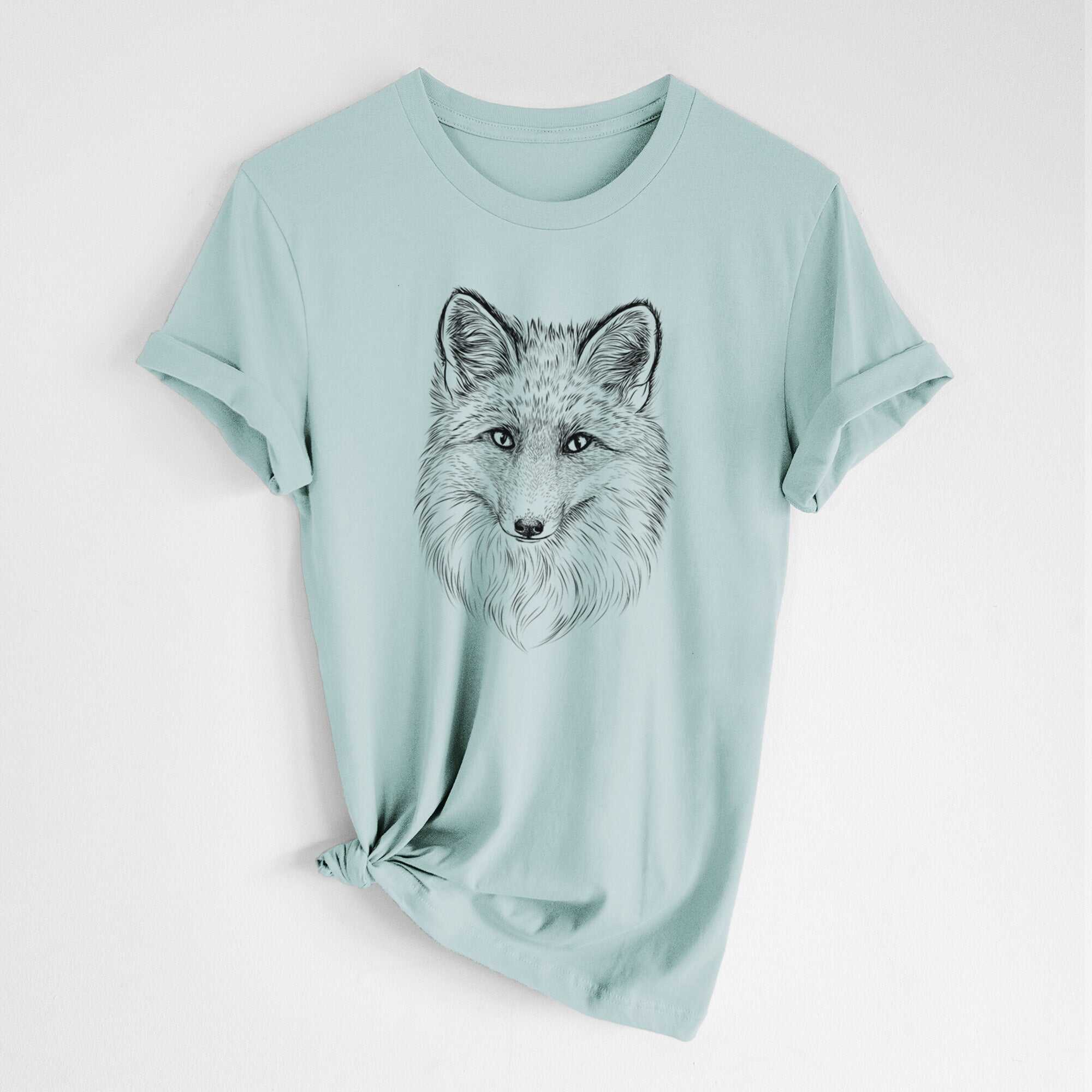 Red Fox - Vulpes vulpes - Lightweight 100% Cotton Unisex Crewneck