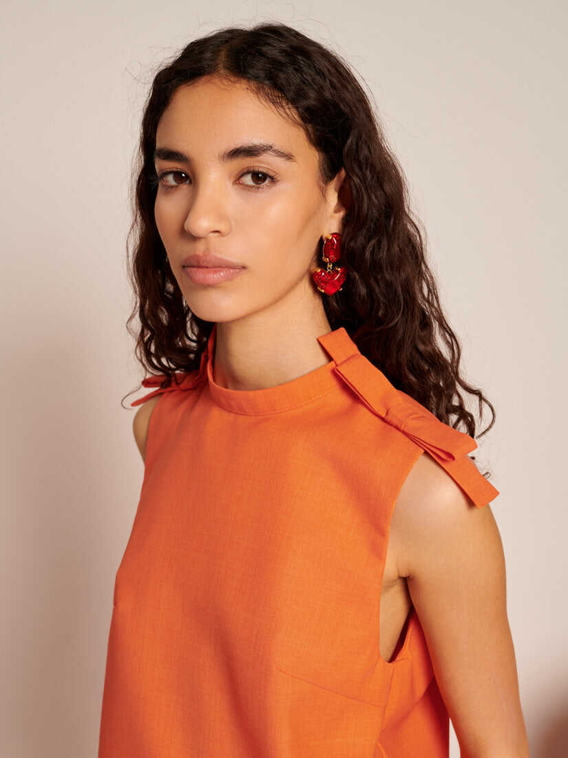 Neroli Bow Crop Top
