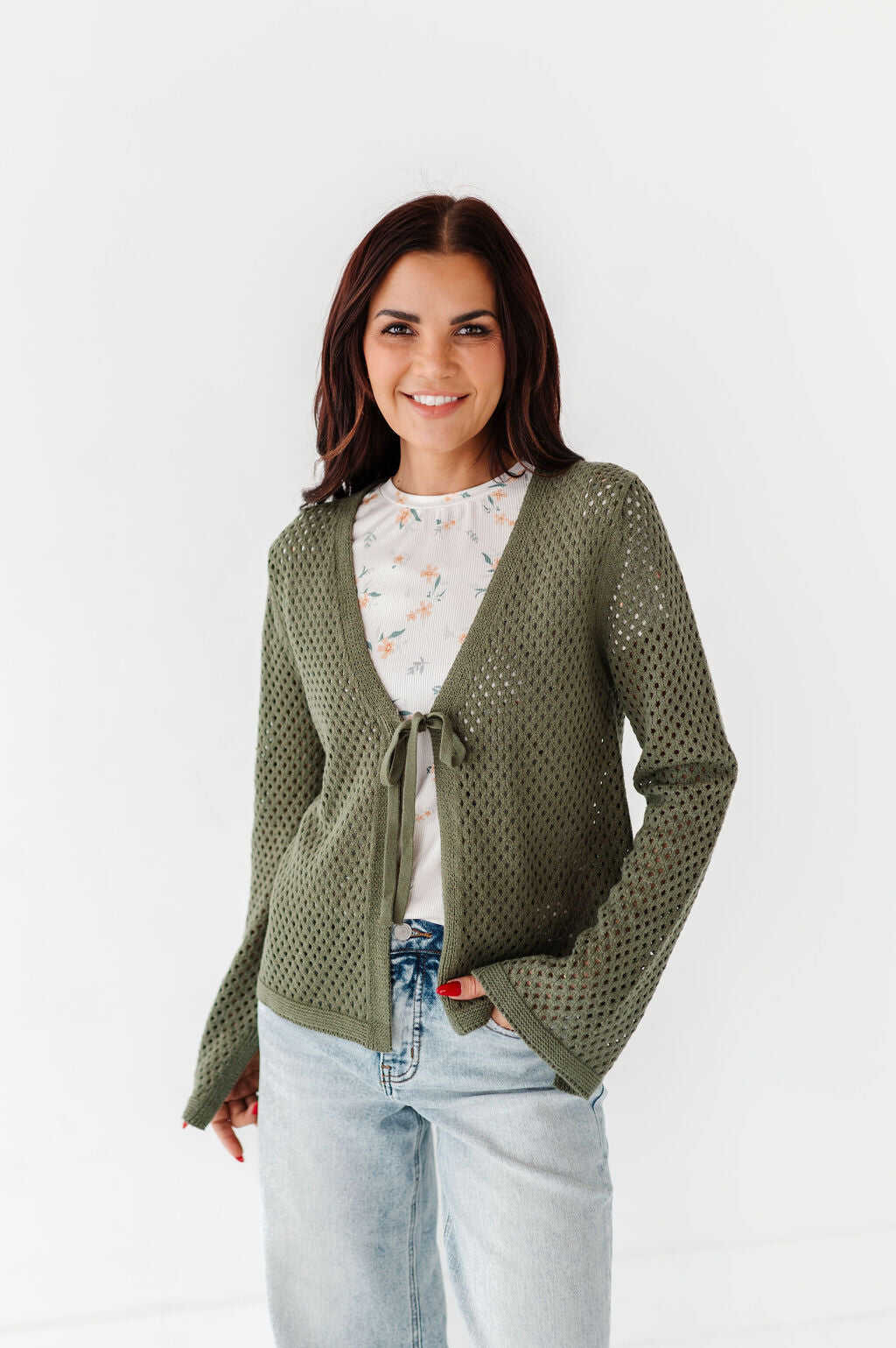 Billie Tie Front Cardigan