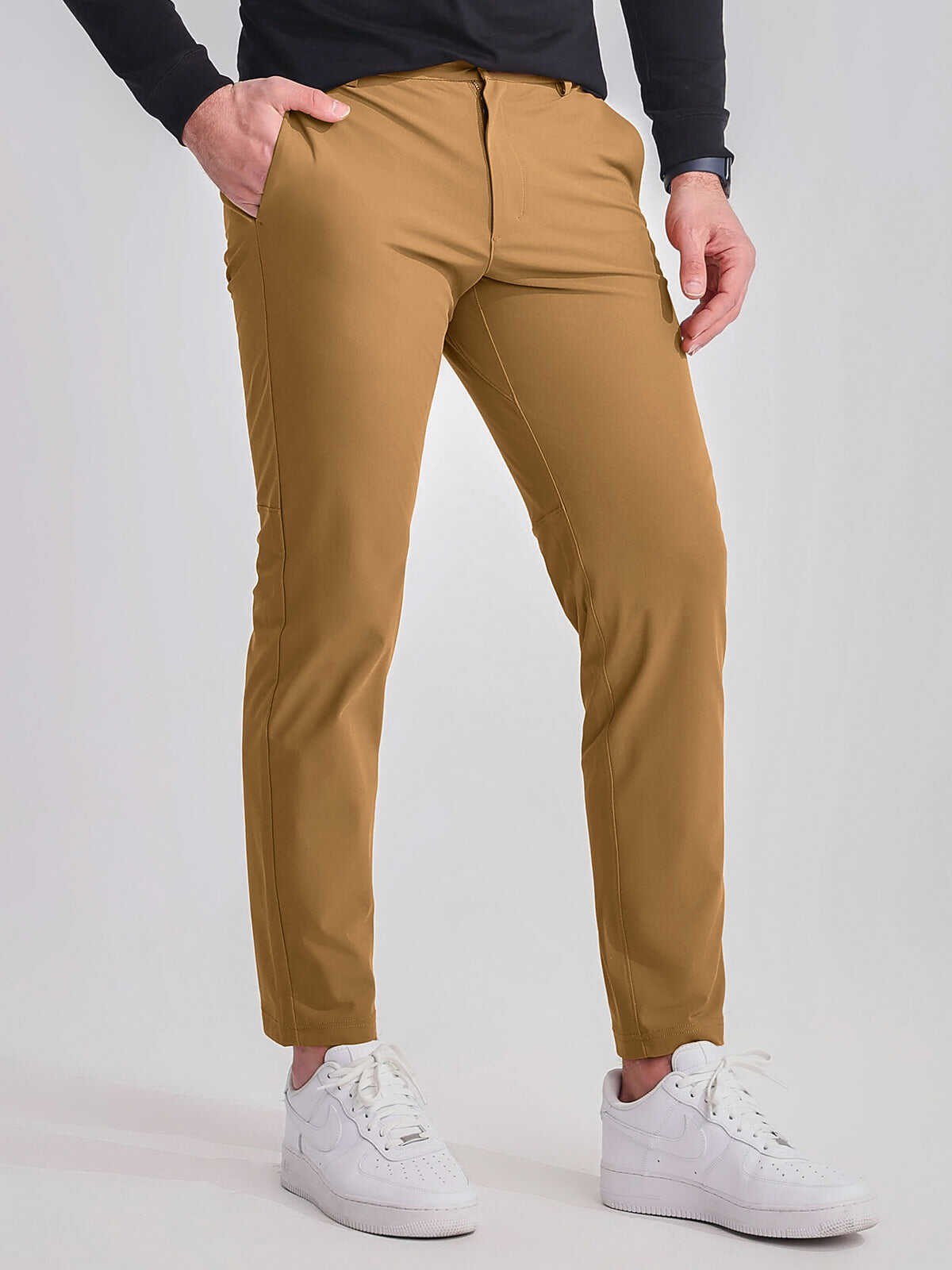M's Commission Everyday Performance Chino Pants Olive Brown