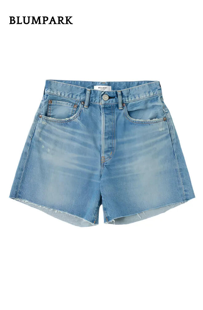 Moussy Harbeson Shorts in Blue