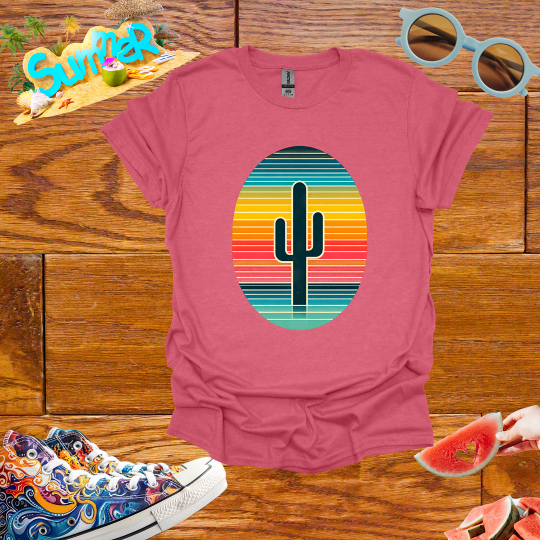 ZCKBDColorful Cactus T-Shirt