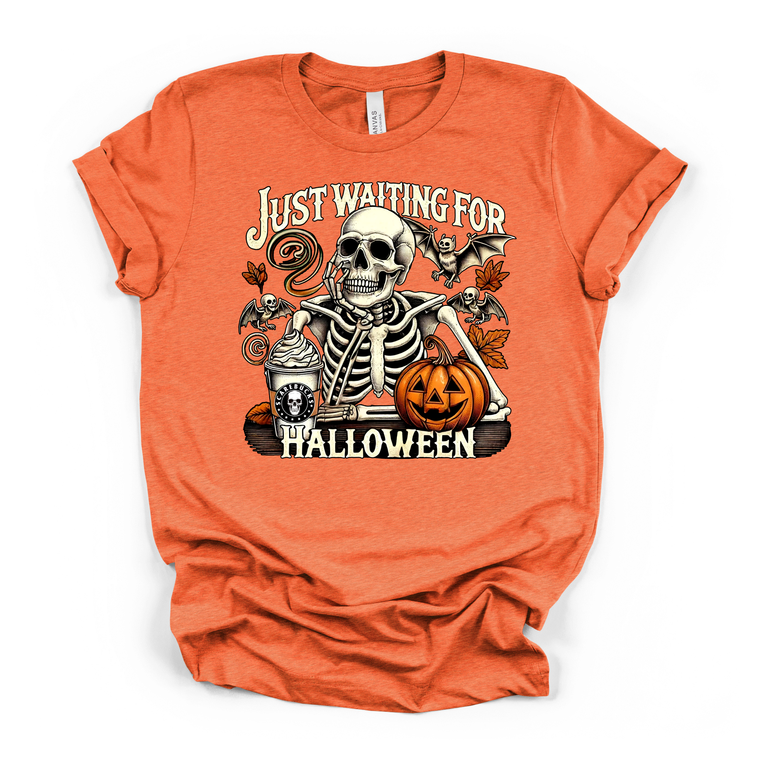 Just Waiting On Halloween T Shirt
