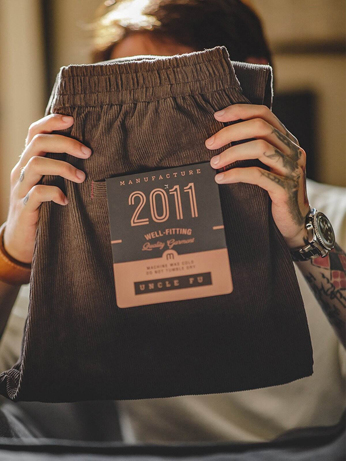 M's Corduroy Relaxed Fit Straight Pants