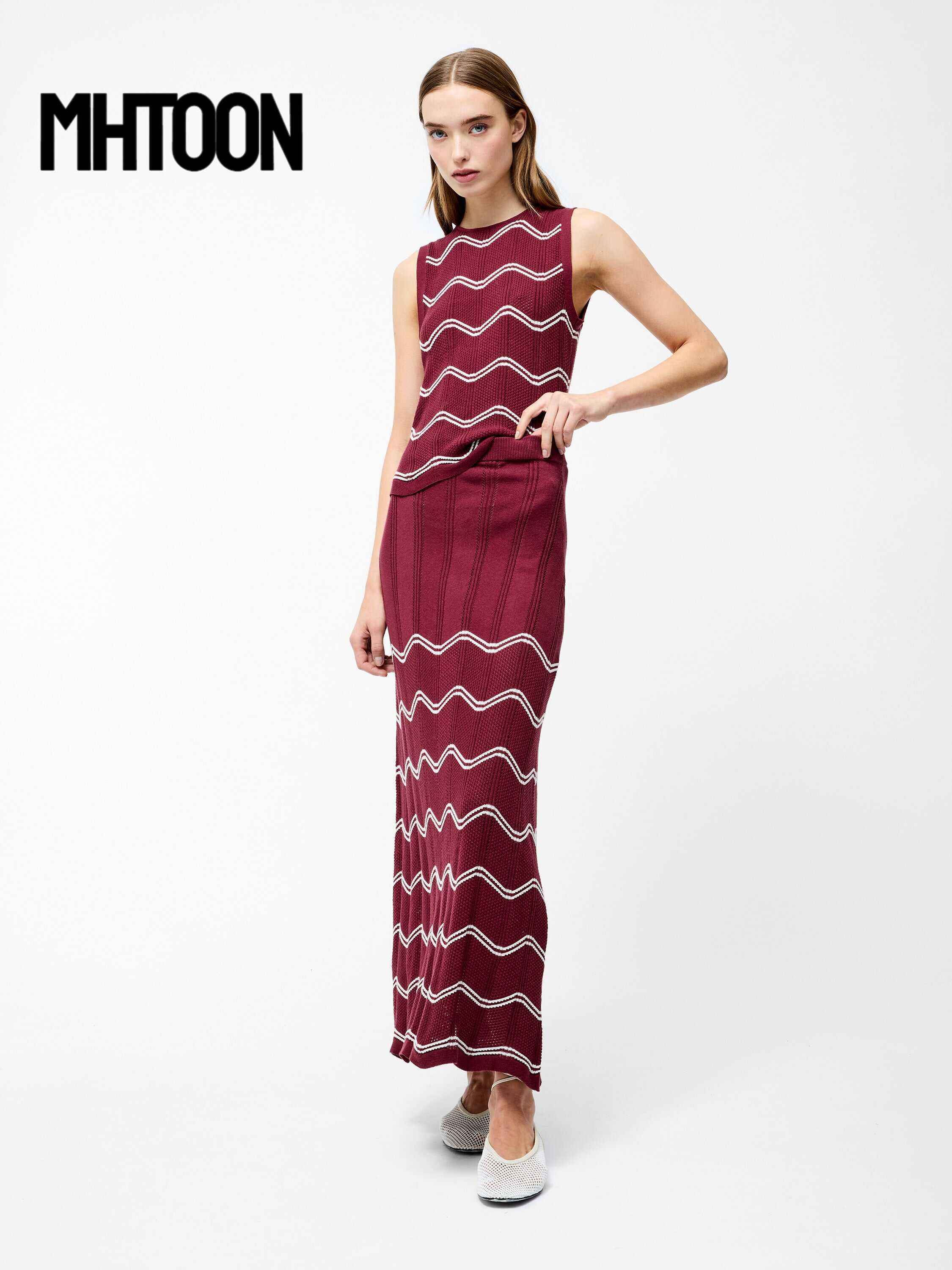Trudy Crochet Maxi Skirt