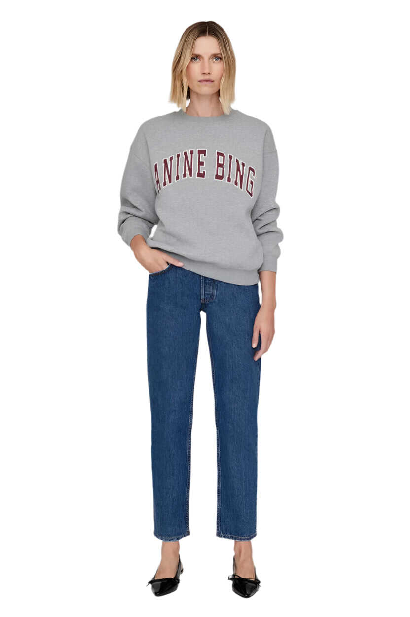 Studyvn Spencer Sweatshirt in Grey Melange