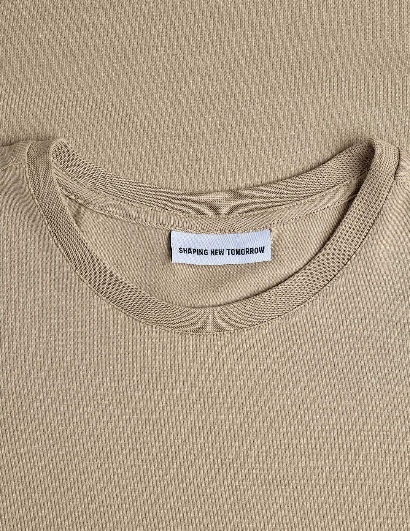 Supima T-Shirt Wooden Beige