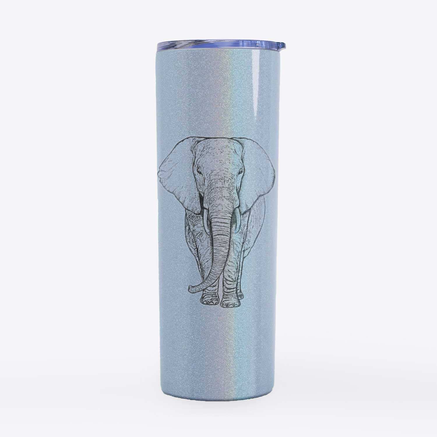 Loxodonta africana - African Elephant - 20oz Skinny Tumbler